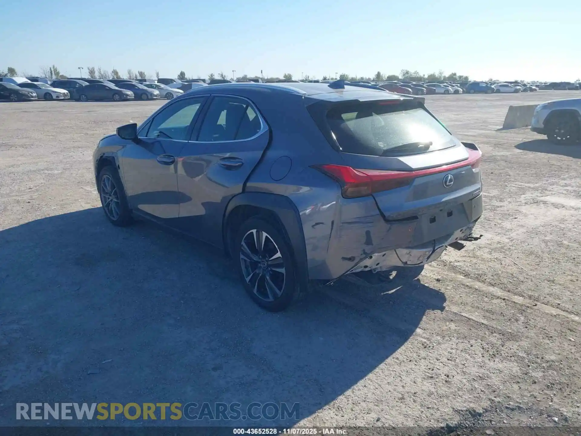 3 Photograph of a damaged car JTHX3JBH3M2032741 LEXUS UX 200 2021