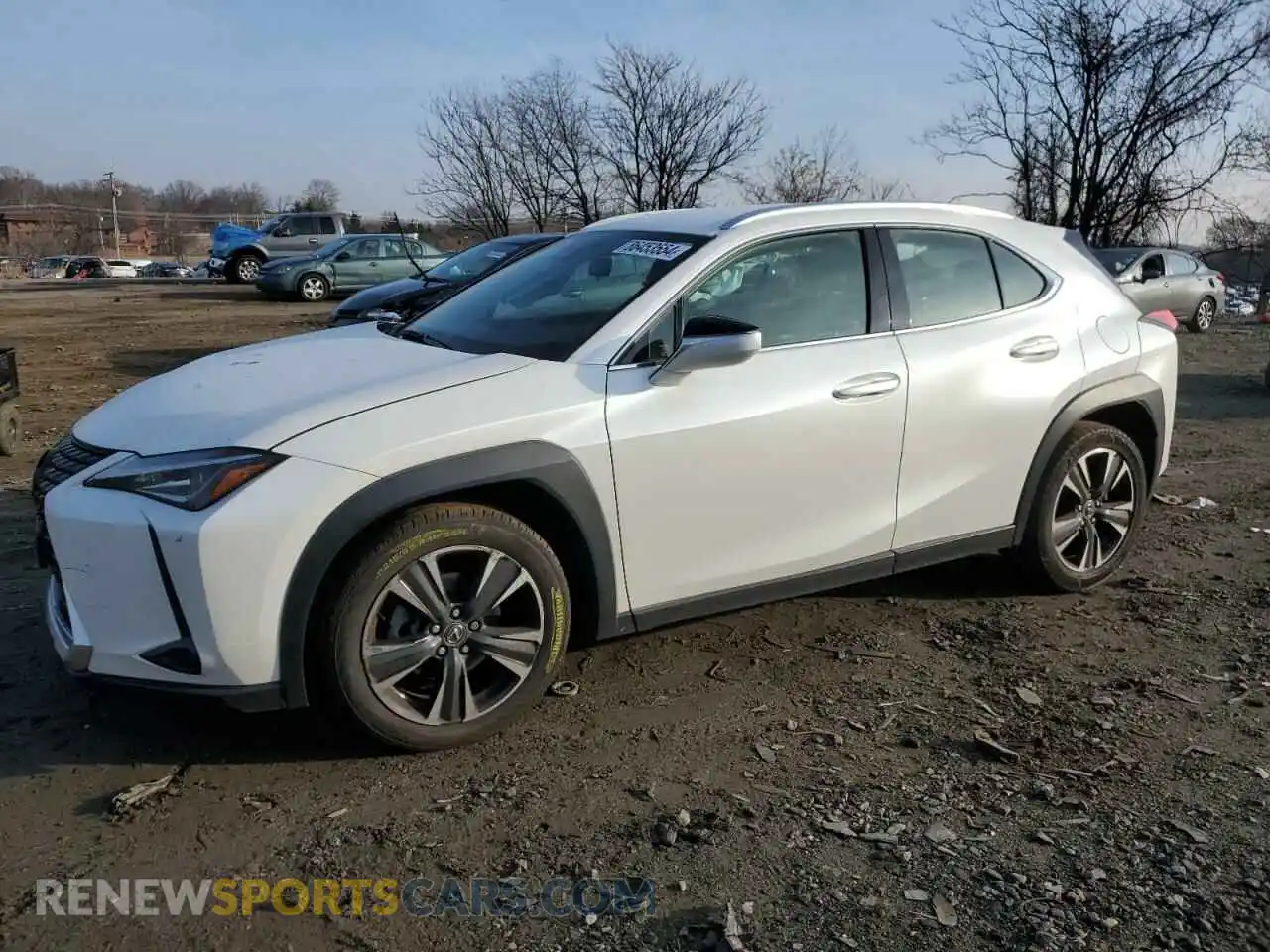 1 Photograph of a damaged car JTHX3JBH4M2037480 LEXUS UX 200 2021