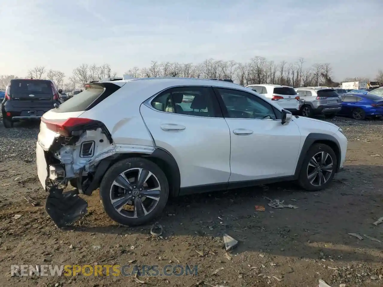 3 Photograph of a damaged car JTHX3JBH4M2037480 LEXUS UX 200 2021