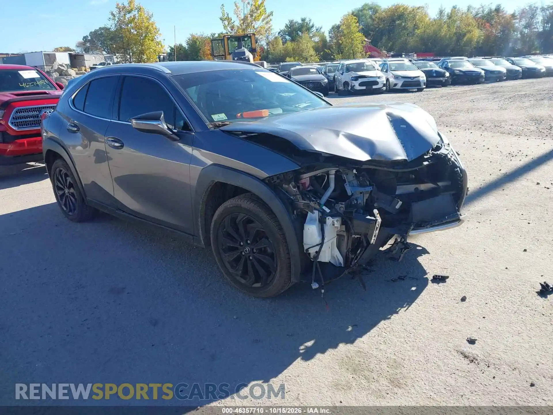1 Photograph of a damaged car JTHX3JBH4M2044980 LEXUS UX 200 2021