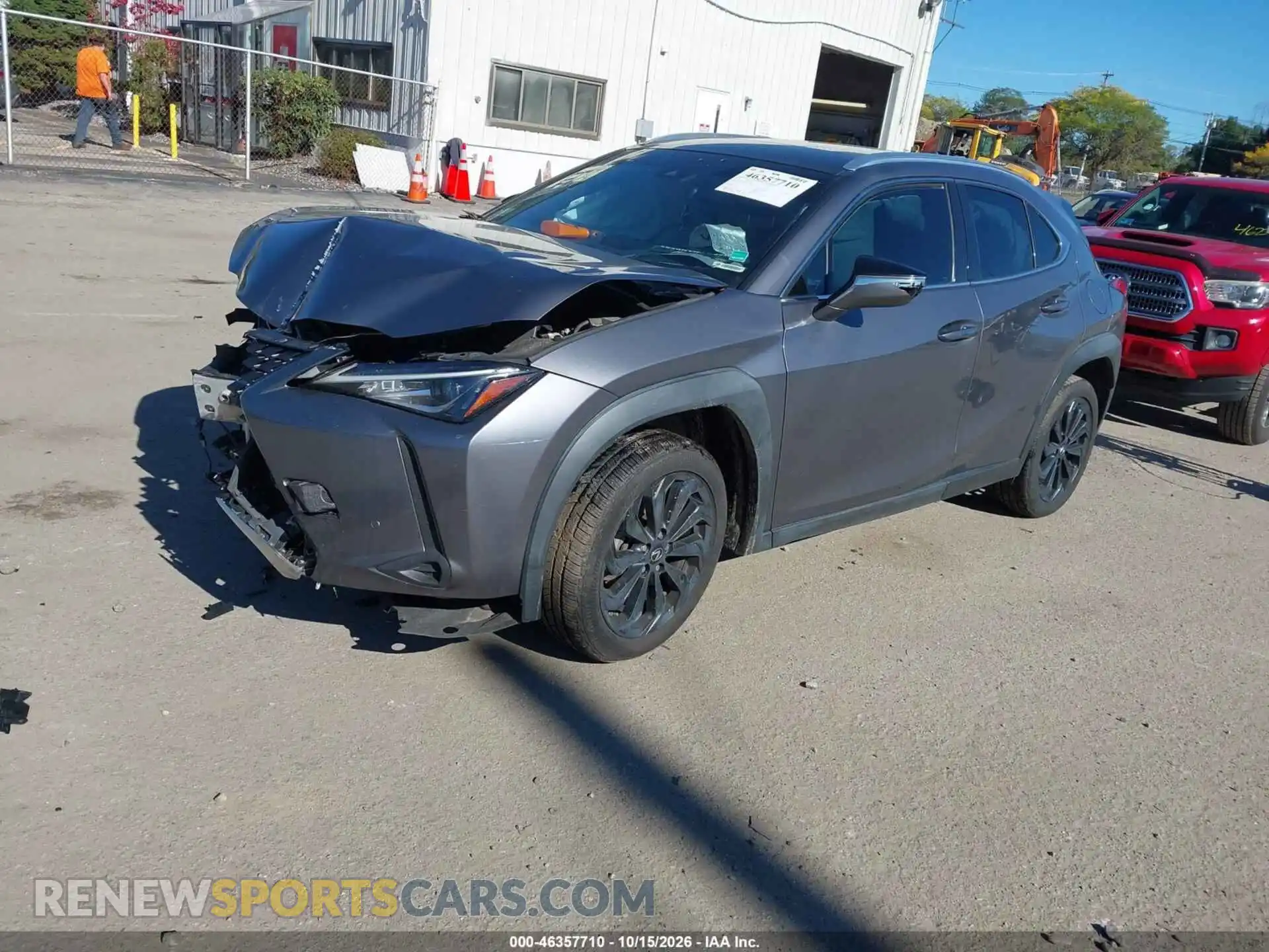 2 Photograph of a damaged car JTHX3JBH4M2044980 LEXUS UX 200 2021