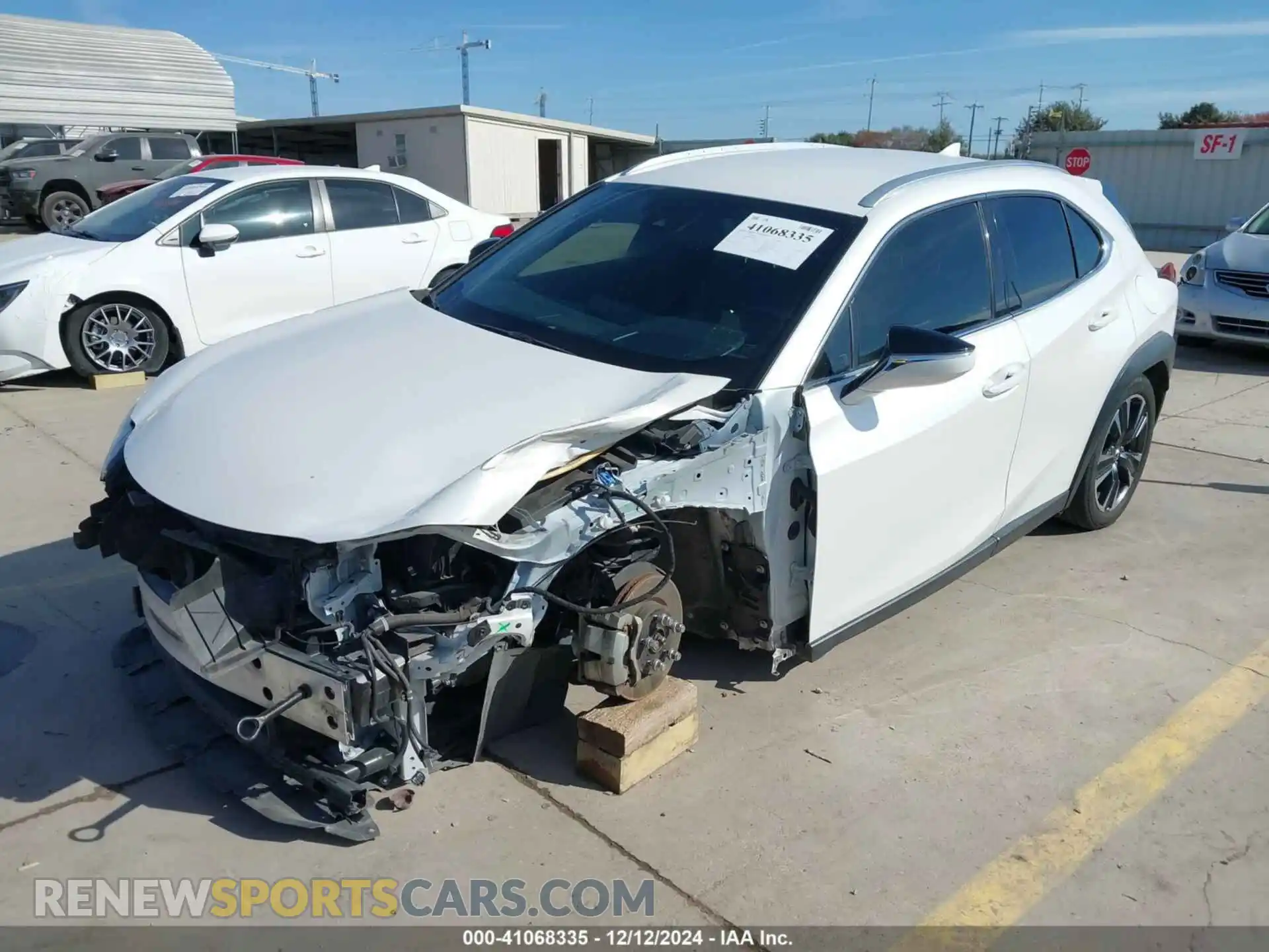 2 Photograph of a damaged car JTHX3JBH5M2034944 LEXUS UX 200 2021