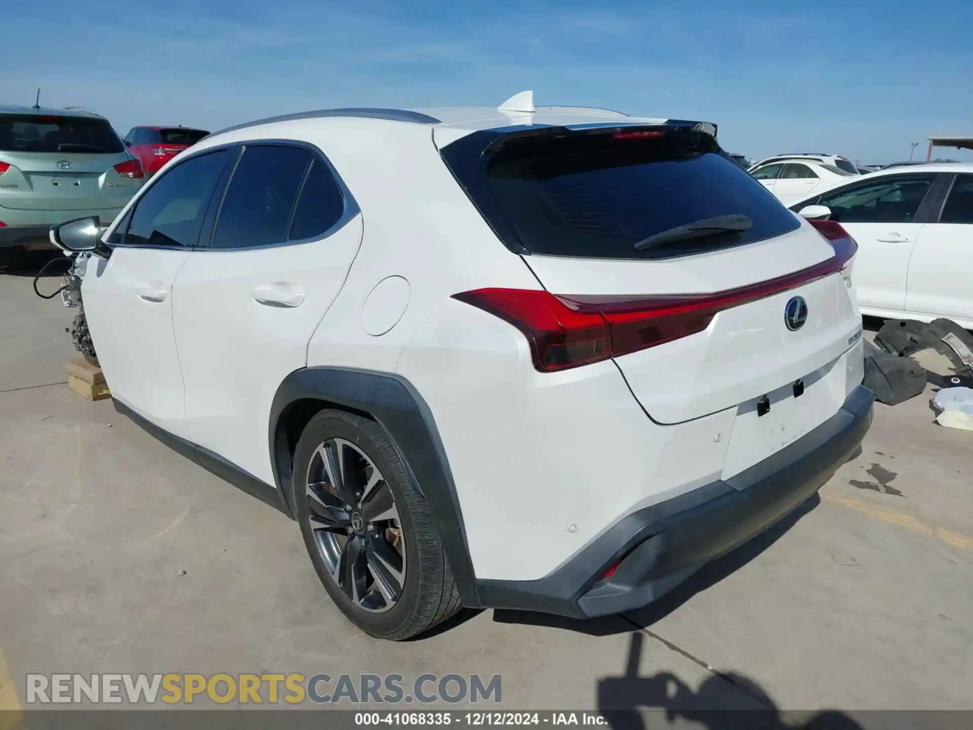 3 Photograph of a damaged car JTHX3JBH5M2034944 LEXUS UX 200 2021