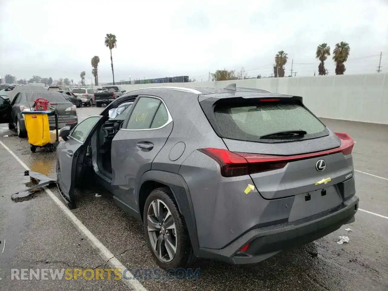 3 Photograph of a damaged car JTHX3JBH6M2032099 LEXUS UX 200 2021