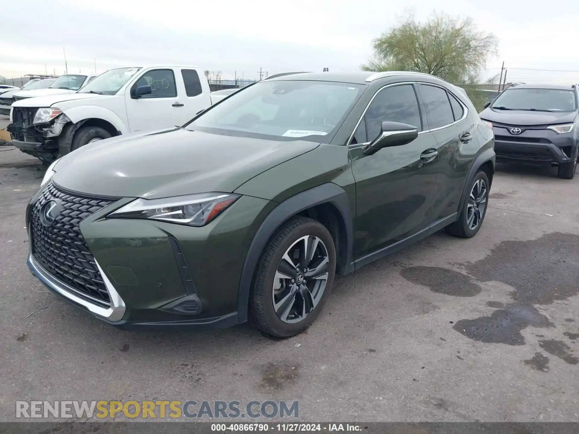 2 Photograph of a damaged car JTHX3JBH6M2035651 LEXUS UX 200 2021