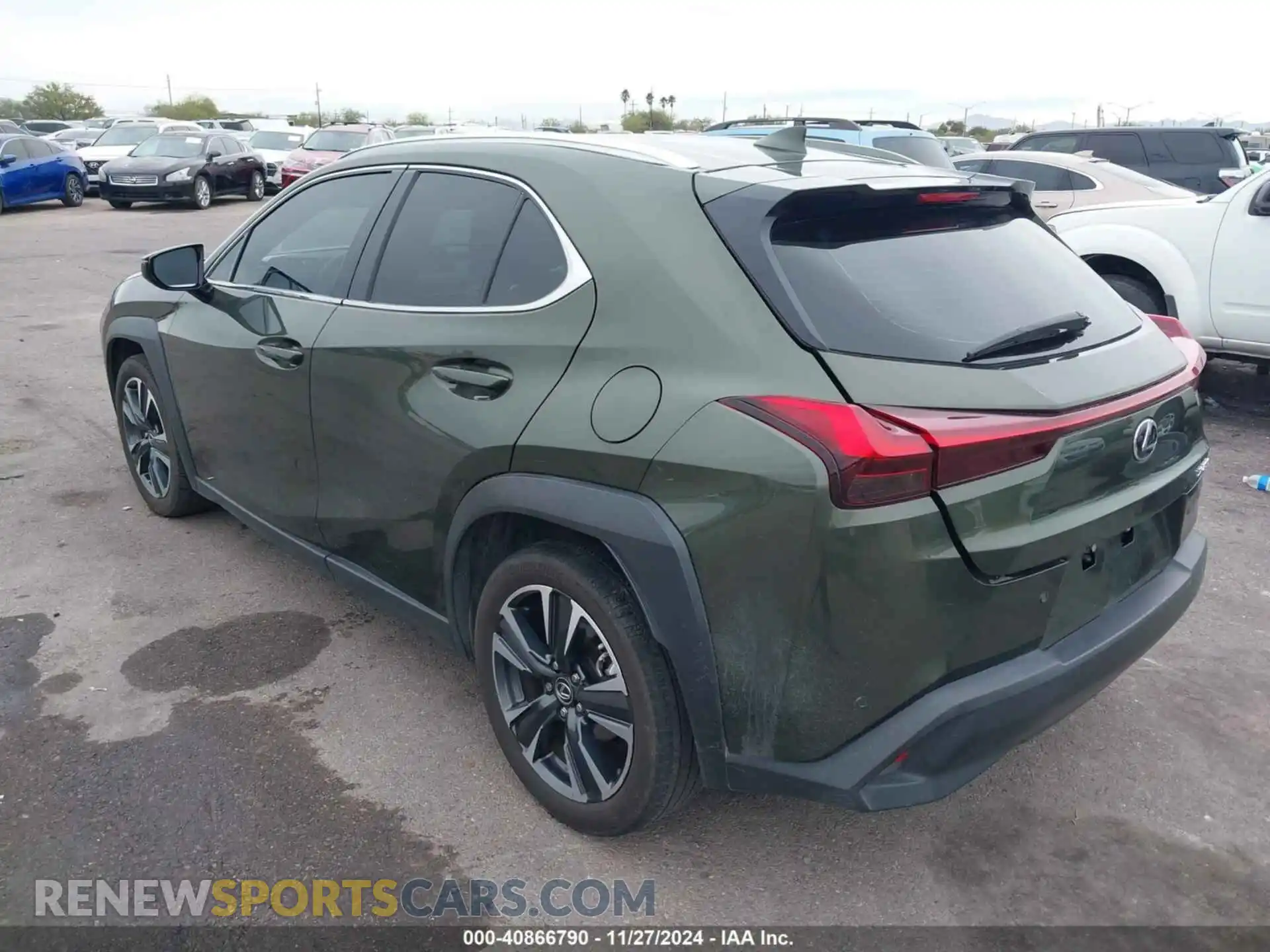 3 Photograph of a damaged car JTHX3JBH6M2035651 LEXUS UX 200 2021