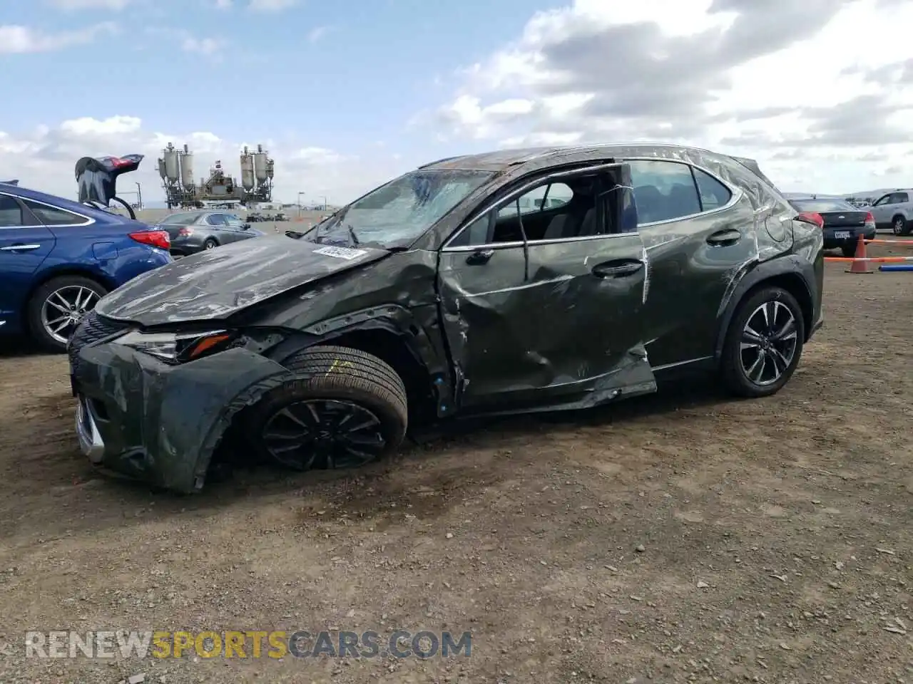 1 fotografías del automóvil dañado JTHX3JBH8M2036140 LEXUS UX 200 2021