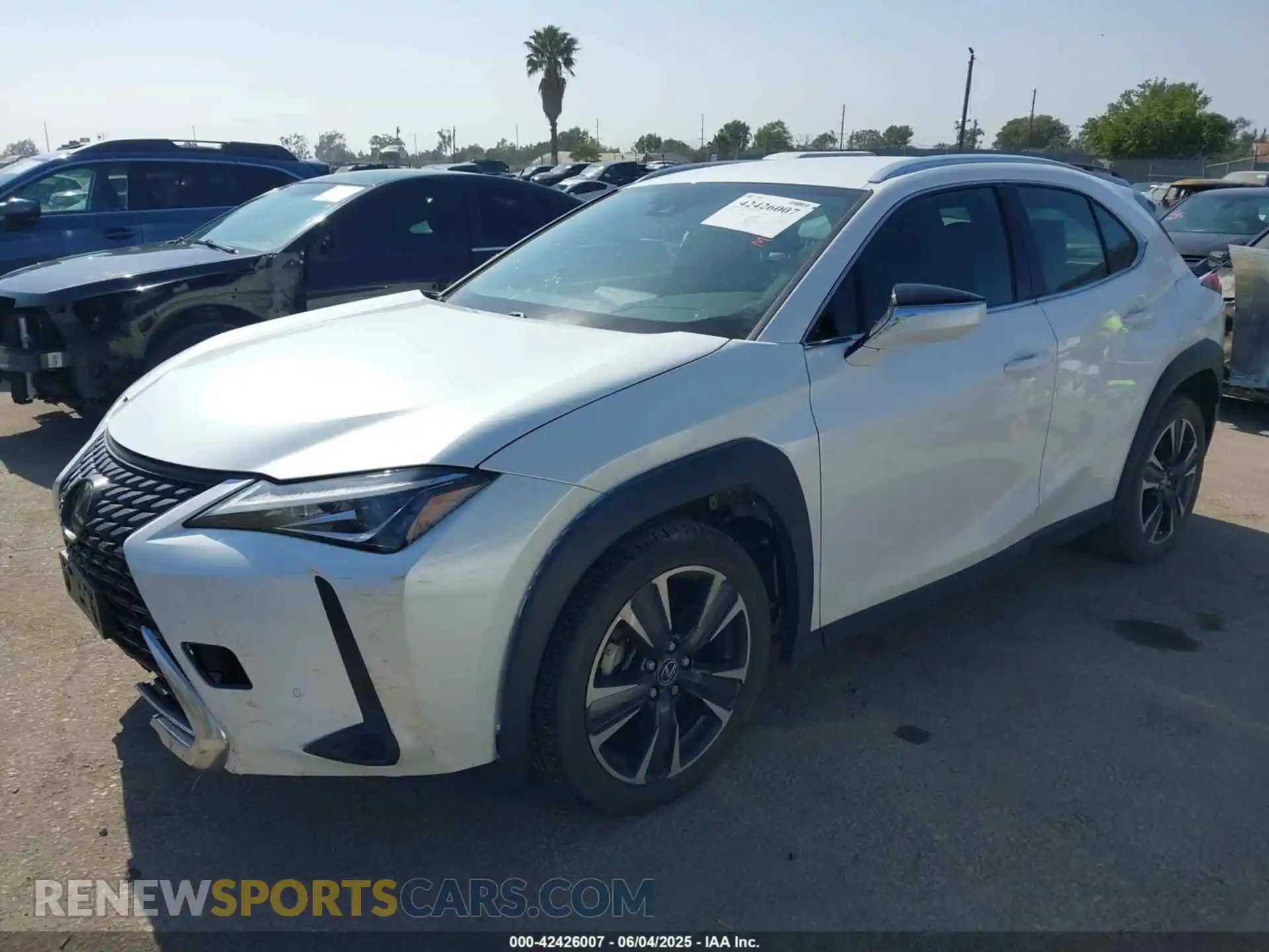 2 Photograph of a damaged car JTHX3JBH9M2036096 LEXUS UX 200 2021