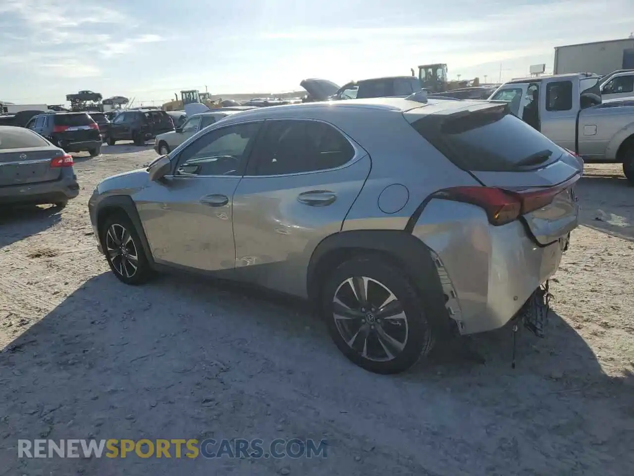 2 Photograph of a damaged car JTHX3JBH9M2036678 LEXUS UX 200 2021