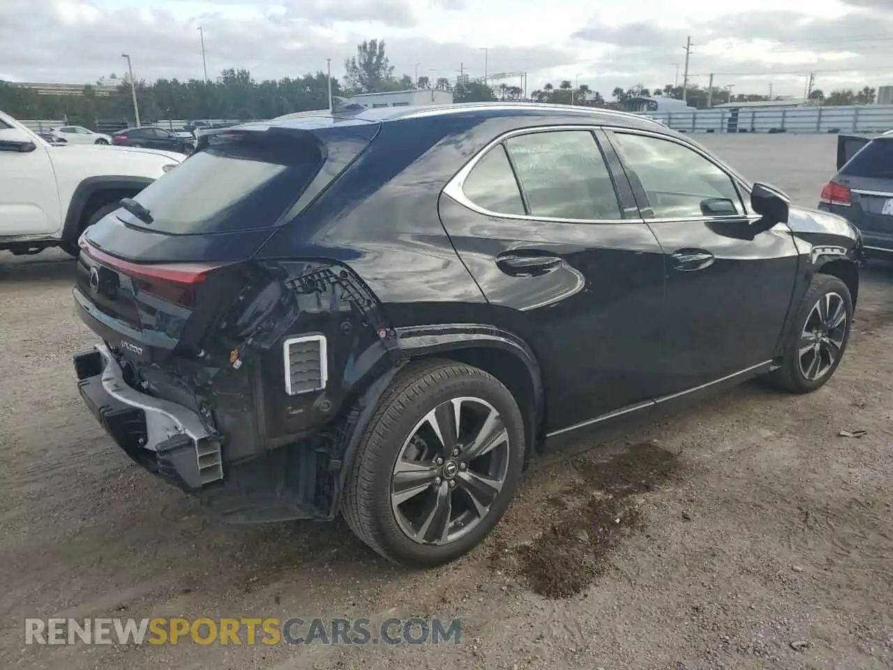 3 Photograph of a damaged car JTHX3JBH9M2037703 LEXUS UX 200 2021