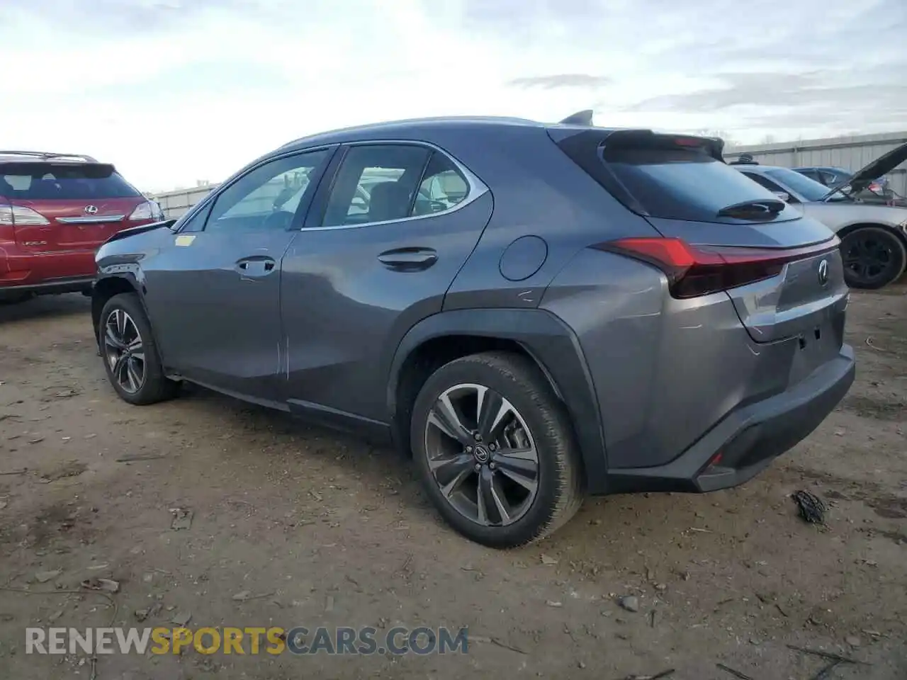 2 Photograph of a damaged car JTHX3JBHXM2040576 LEXUS UX 200 2021