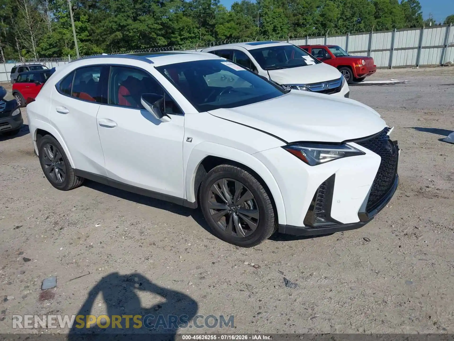 1 Фотография поврежденного автомобиля JTHE3JBH1N2046162 LEXUS UX 200 2022