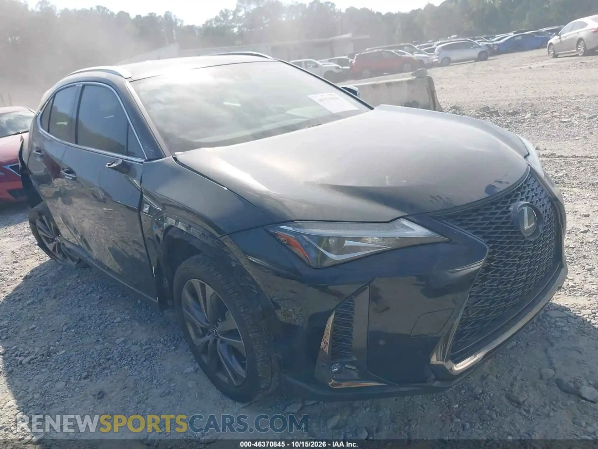 1 Photograph of a damaged car JTHE3JBH7N2047039 LEXUS UX 200 2022