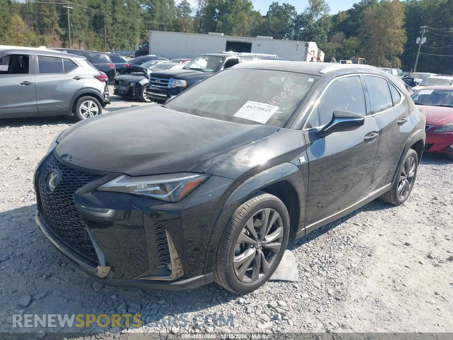 2 Photograph of a damaged car JTHE3JBH7N2047039 LEXUS UX 200 2022