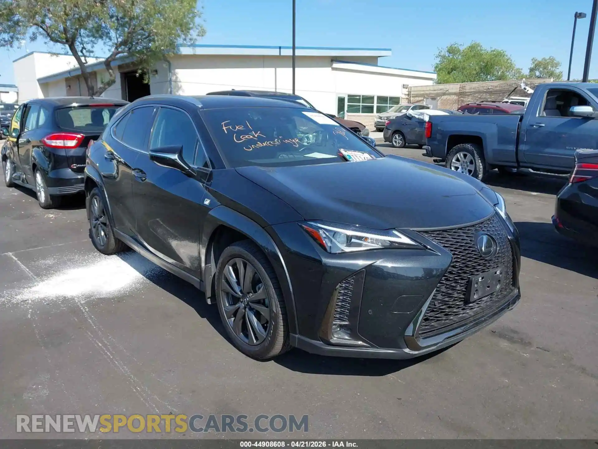 1 Photograph of a damaged car JTHE3JBH7N2051477 LEXUS UX 200 2022