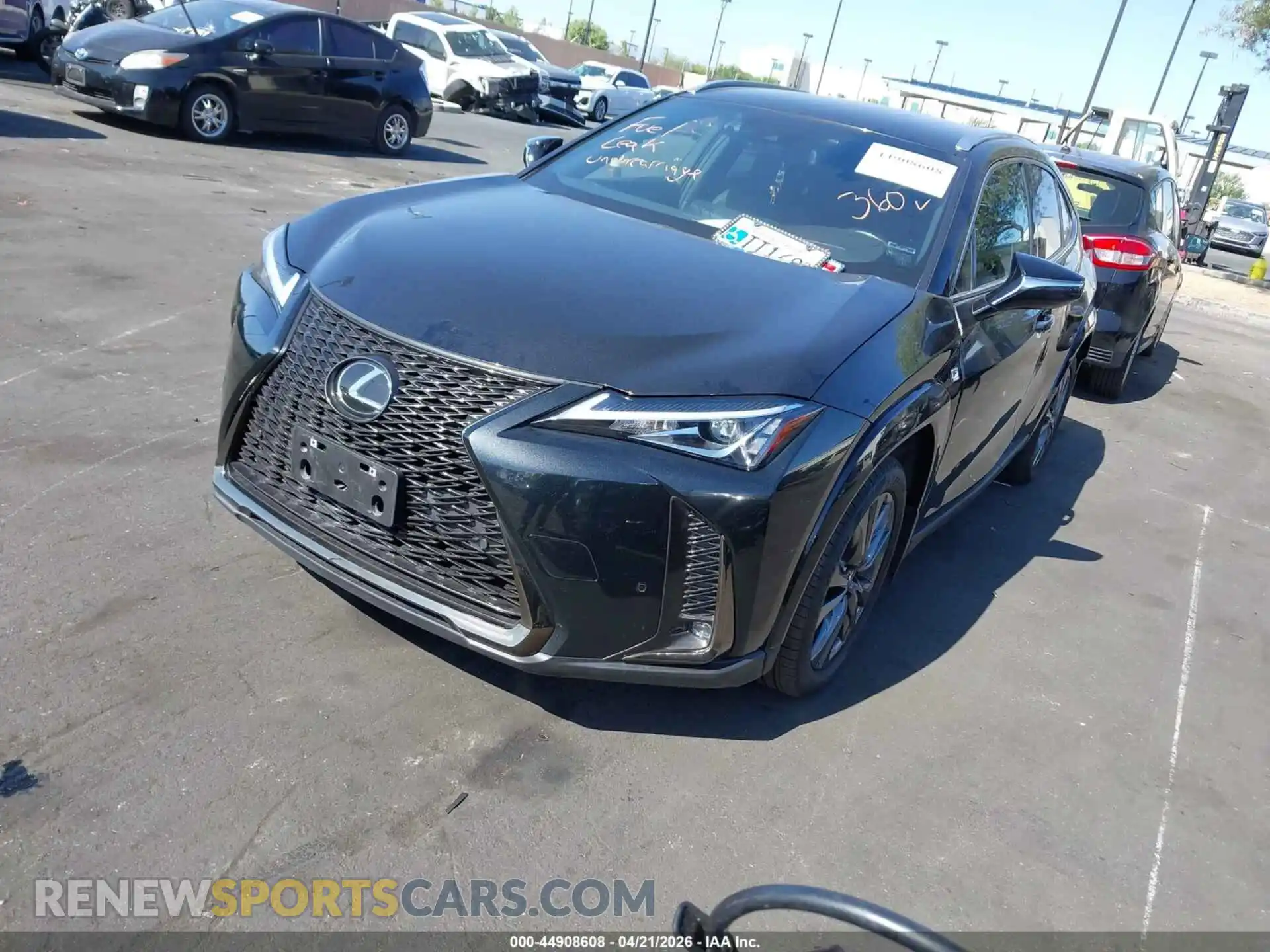2 Photograph of a damaged car JTHE3JBH7N2051477 LEXUS UX 200 2022
