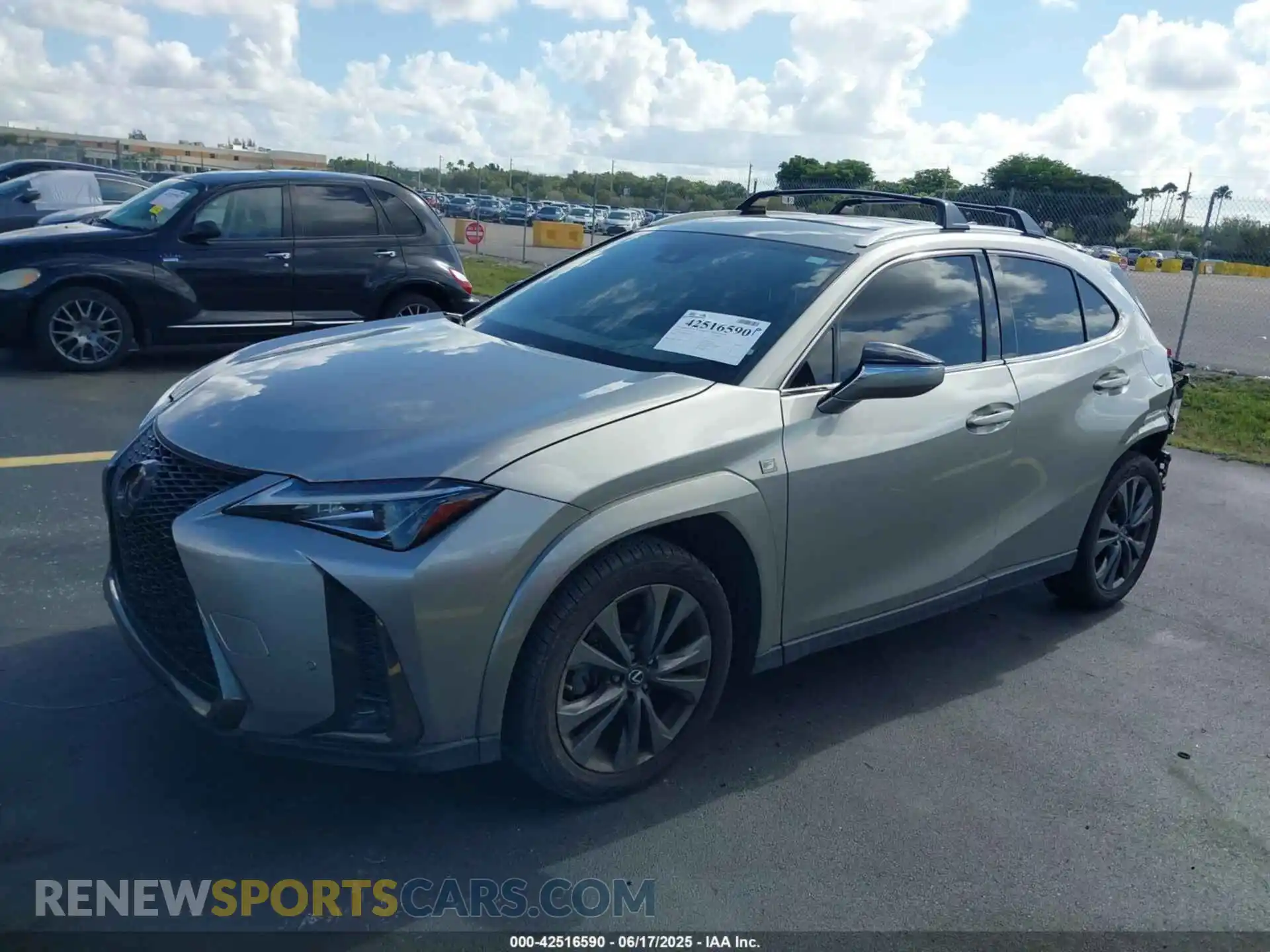 2 Photograph of a damaged car JTHE3JBH9N2048306 LEXUS UX 200 2022
