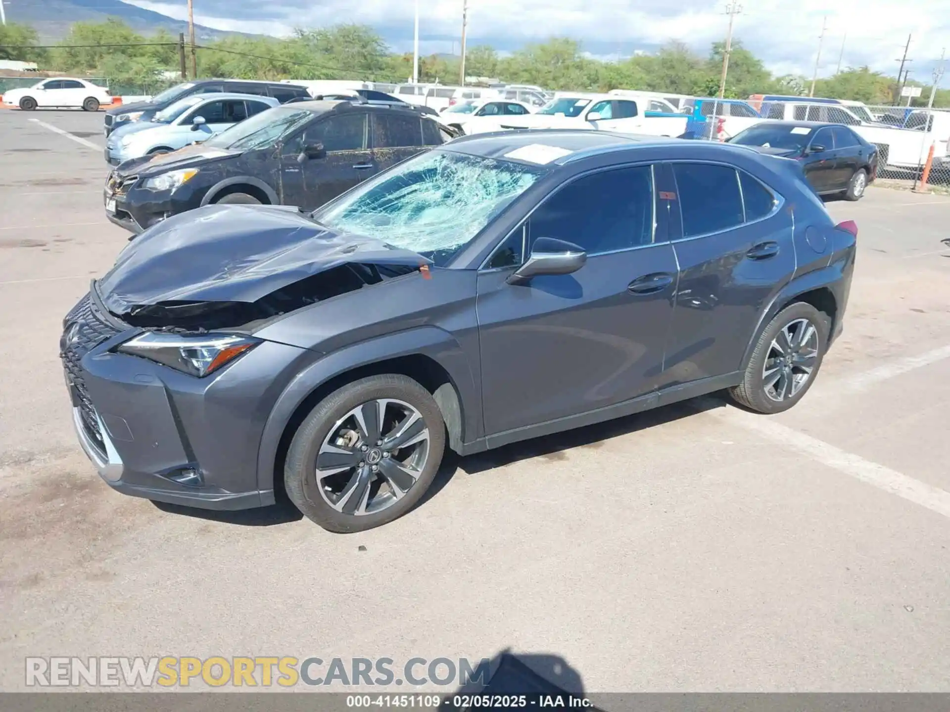 2 Photograph of a damaged car JTHL3JBH0N2046676 LEXUS UX 200 2022