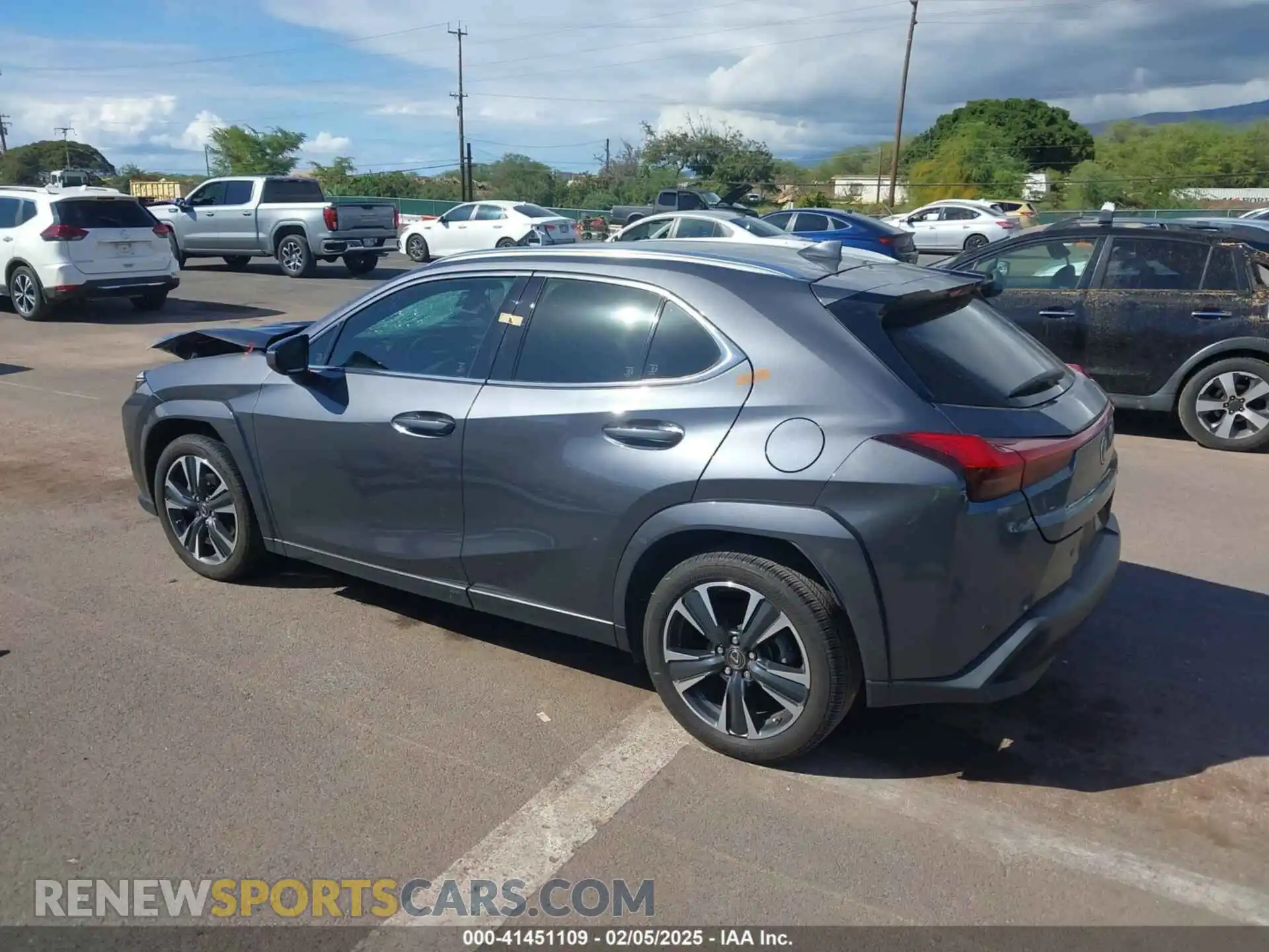 3 Photograph of a damaged car JTHL3JBH0N2046676 LEXUS UX 200 2022