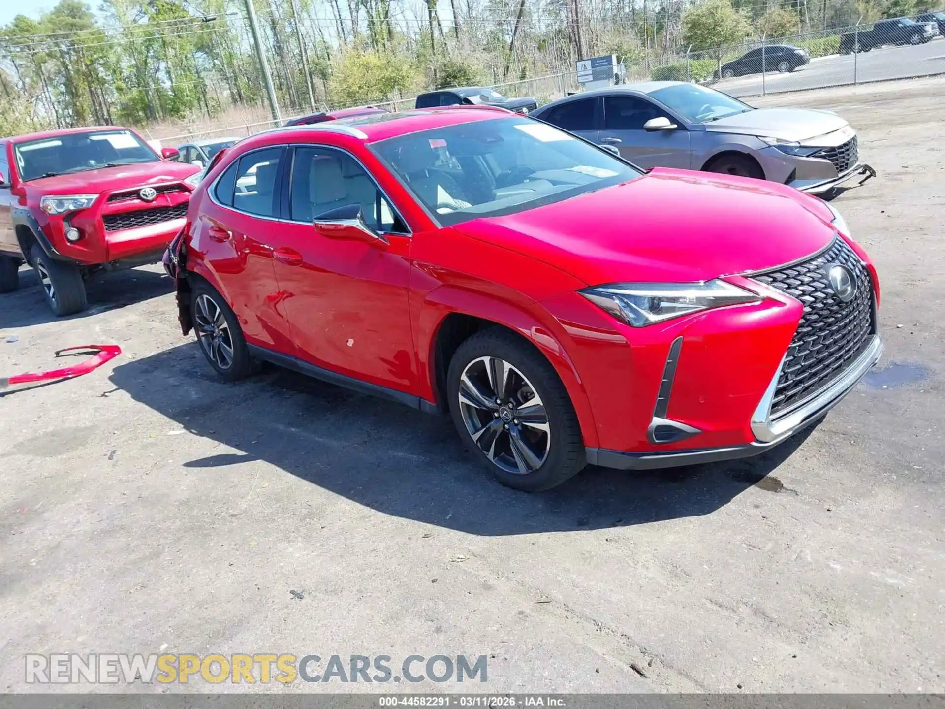 1 Photograph of a damaged car JTHP3JBH1N2049653 LEXUS UX 200 2022