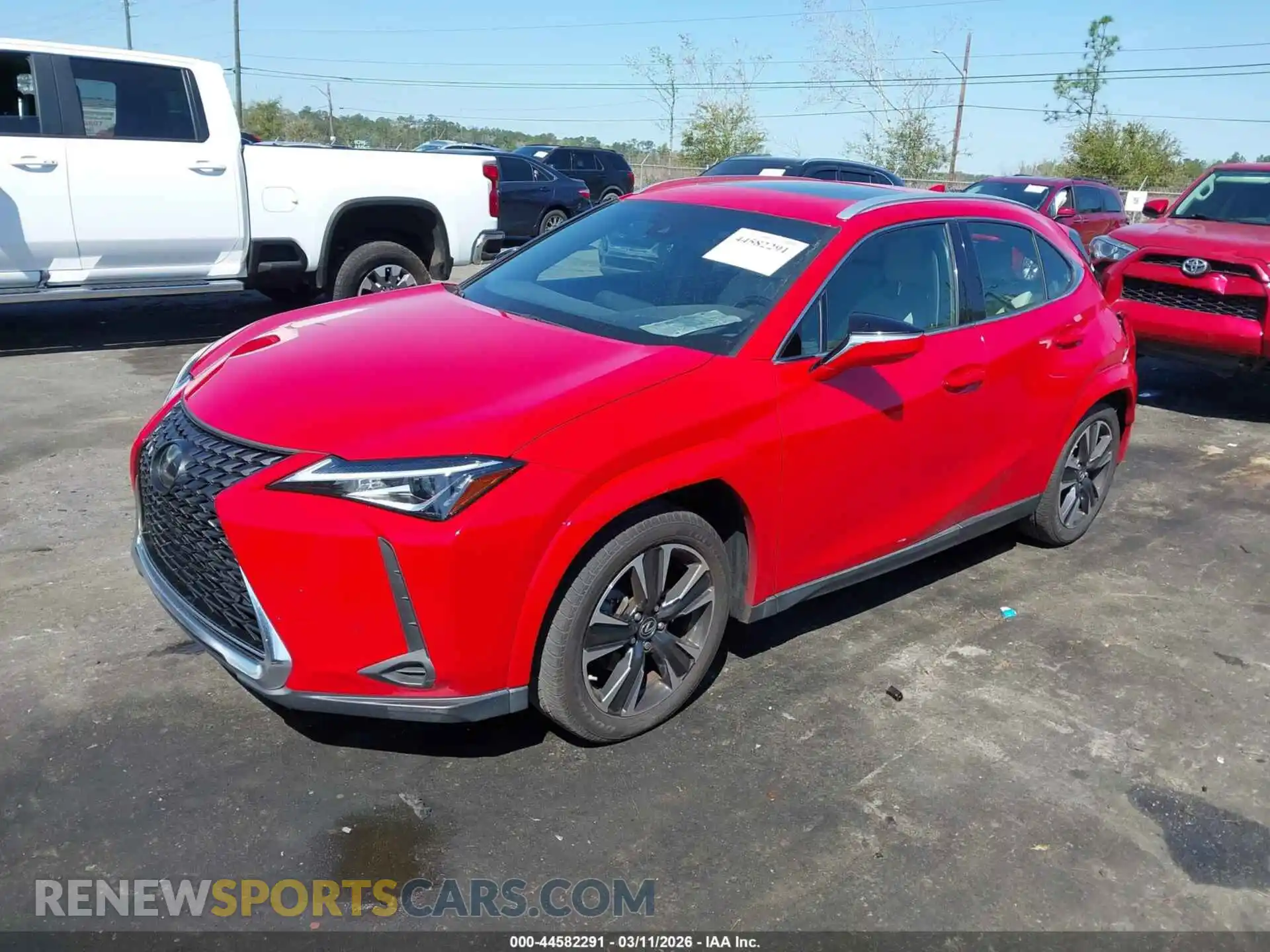 2 Photograph of a damaged car JTHP3JBH1N2049653 LEXUS UX 200 2022