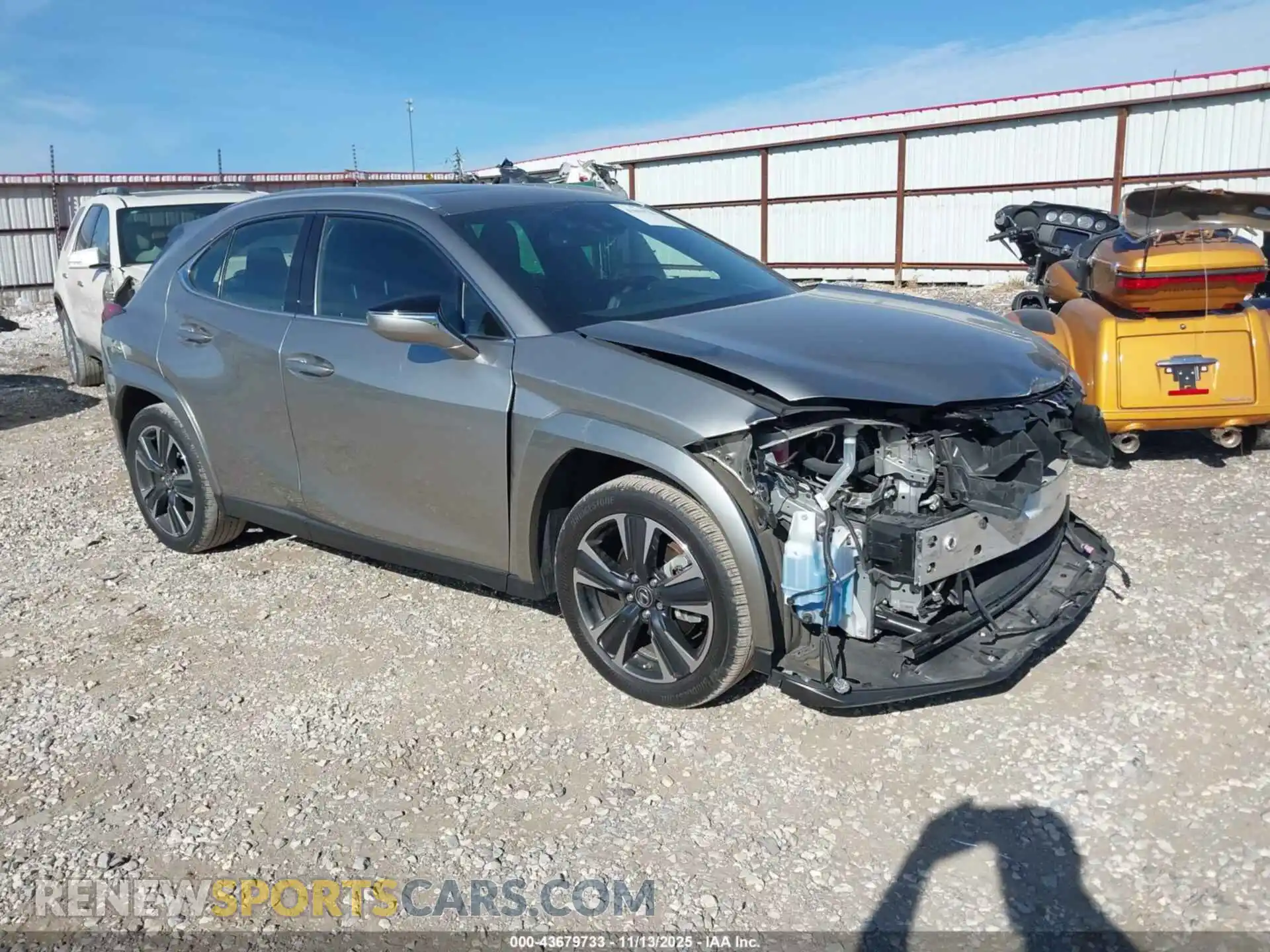 1 Photograph of a damaged car JTHP3JBH9N2054650 LEXUS UX 200 2022