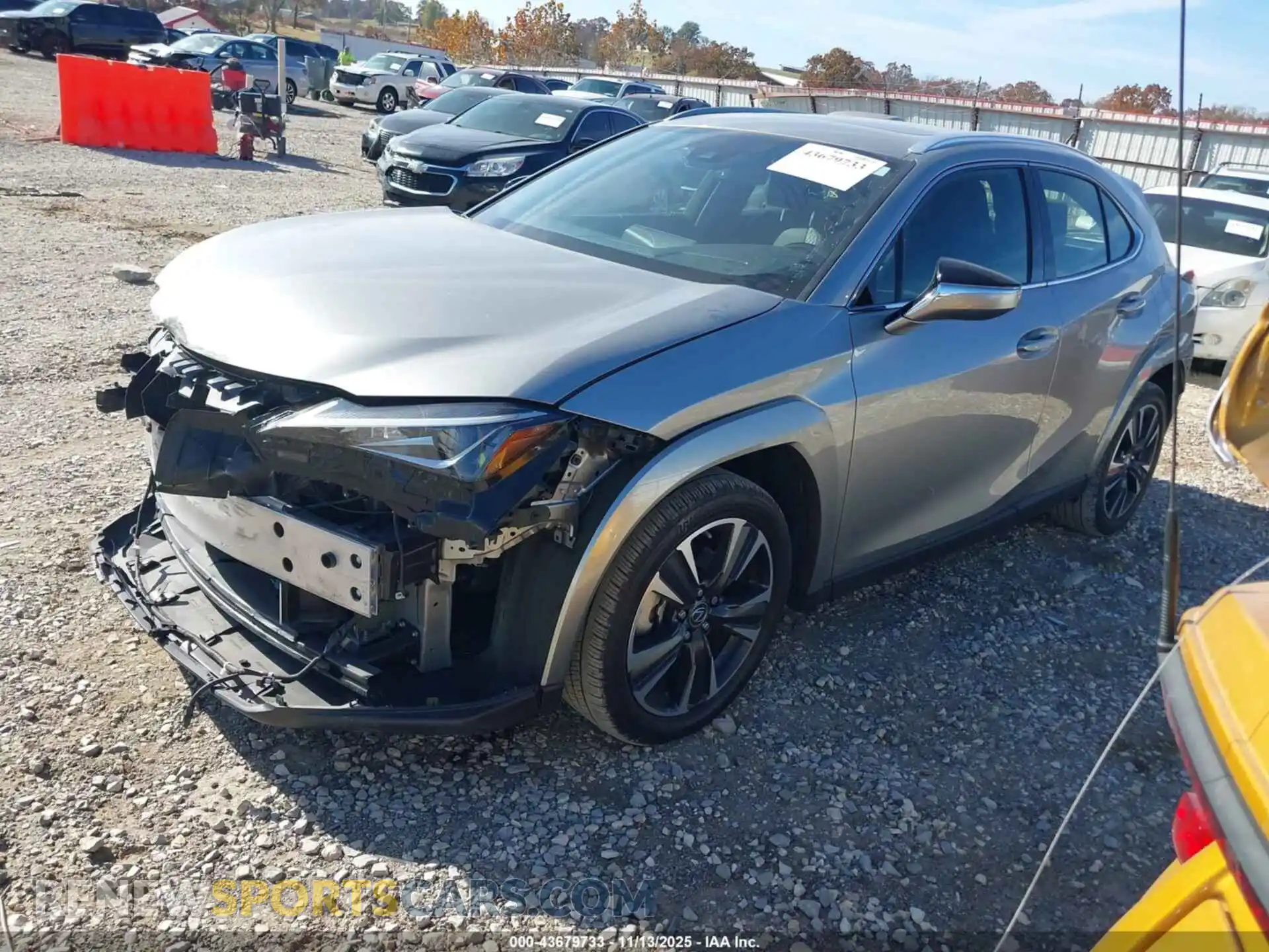 2 Photograph of a damaged car JTHP3JBH9N2054650 LEXUS UX 200 2022