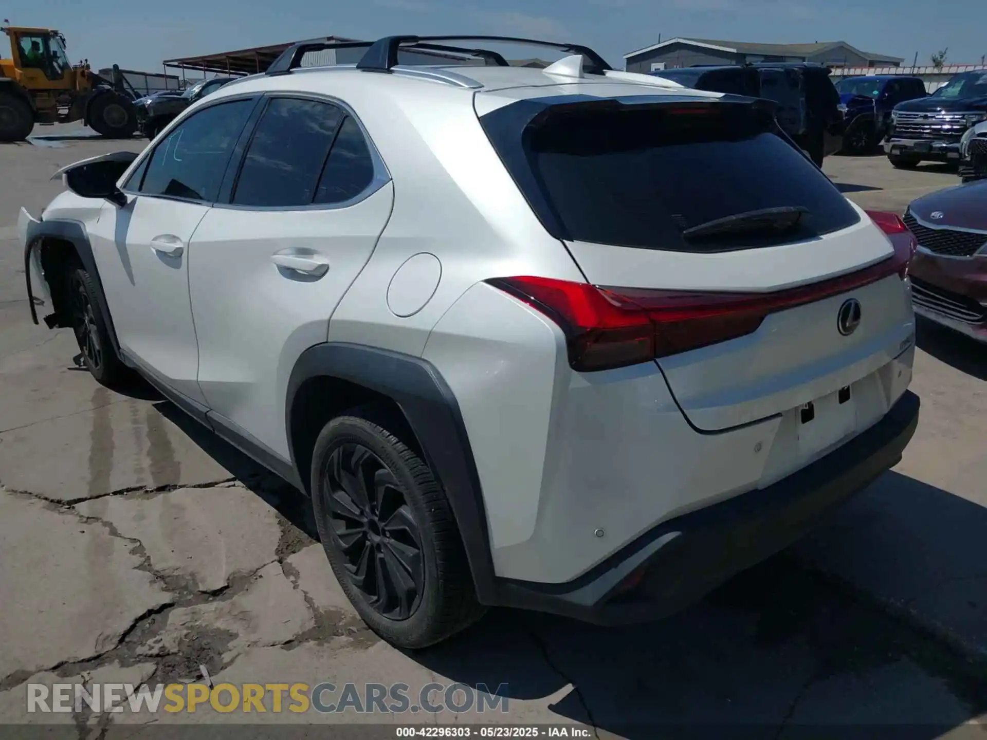 3 Photograph of a damaged car JTHX3JBH0N2047232 LEXUS UX 200 2022