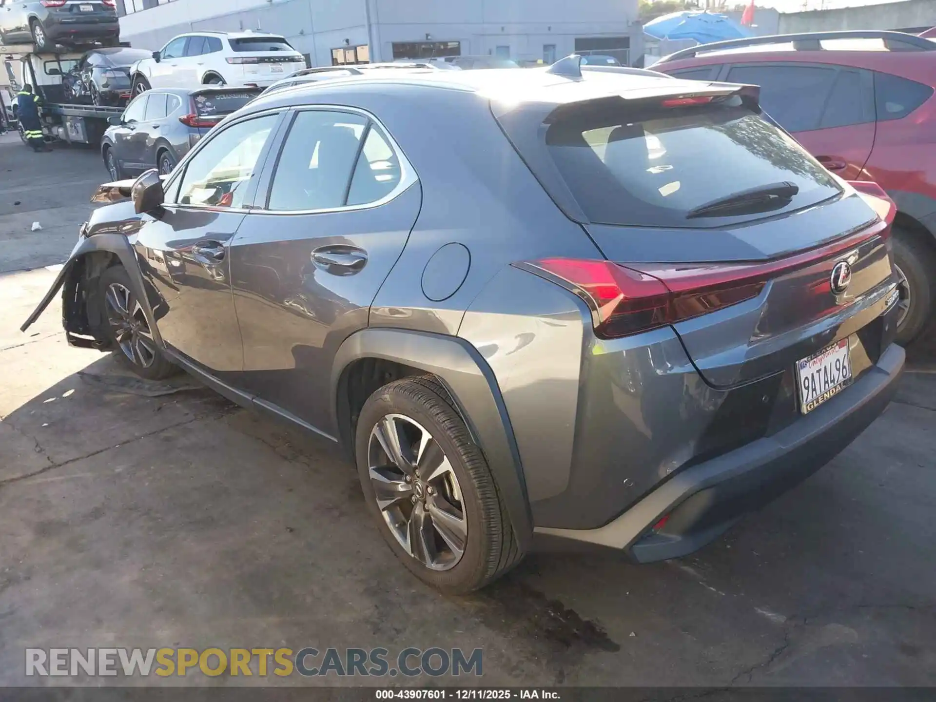 3 Photograph of a damaged car JTHX3JBH0N2049305 LEXUS UX 200 2022
