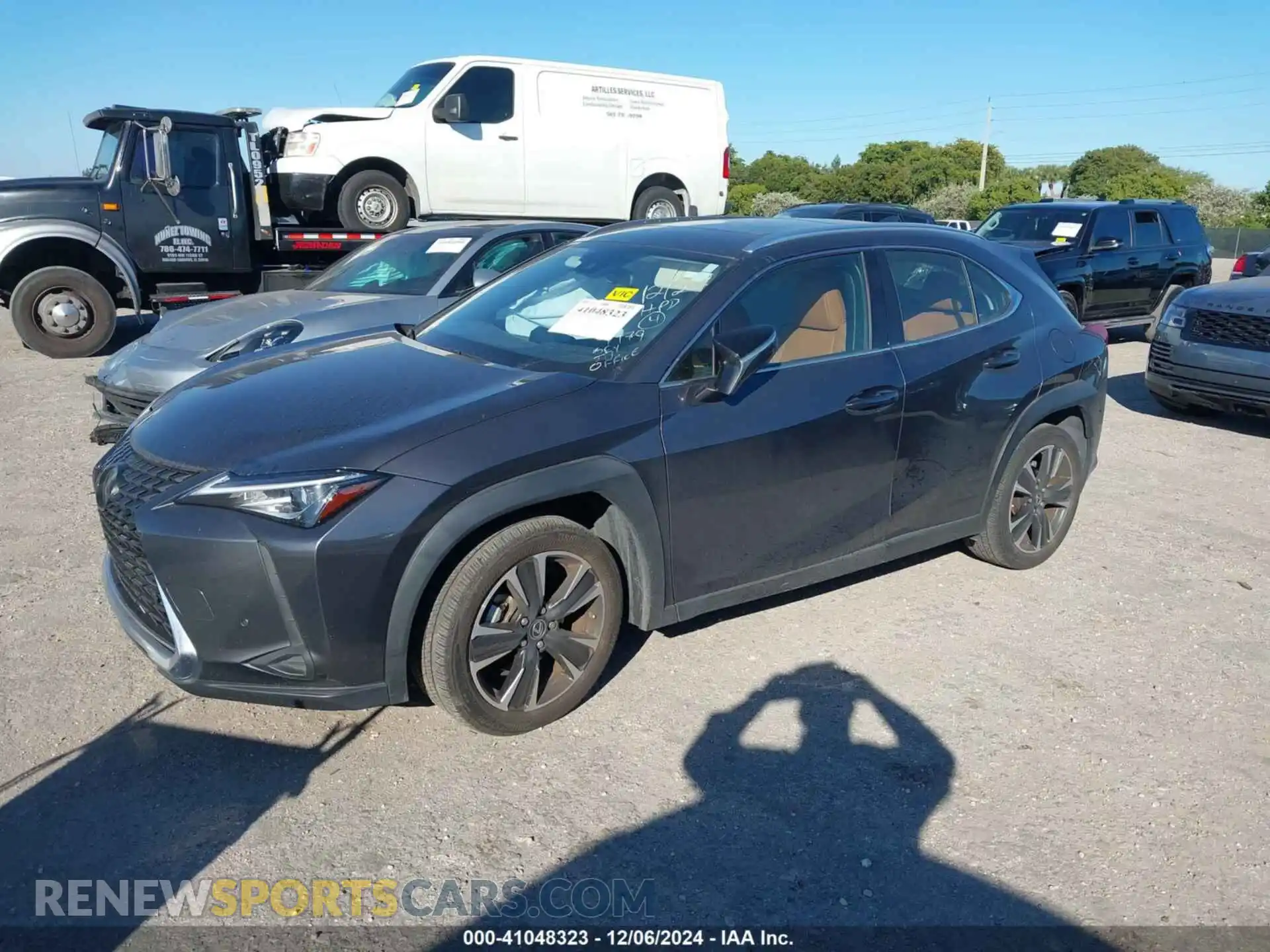 2 Photograph of a damaged car JTHX3JBH0N2049479 LEXUS UX 200 2022