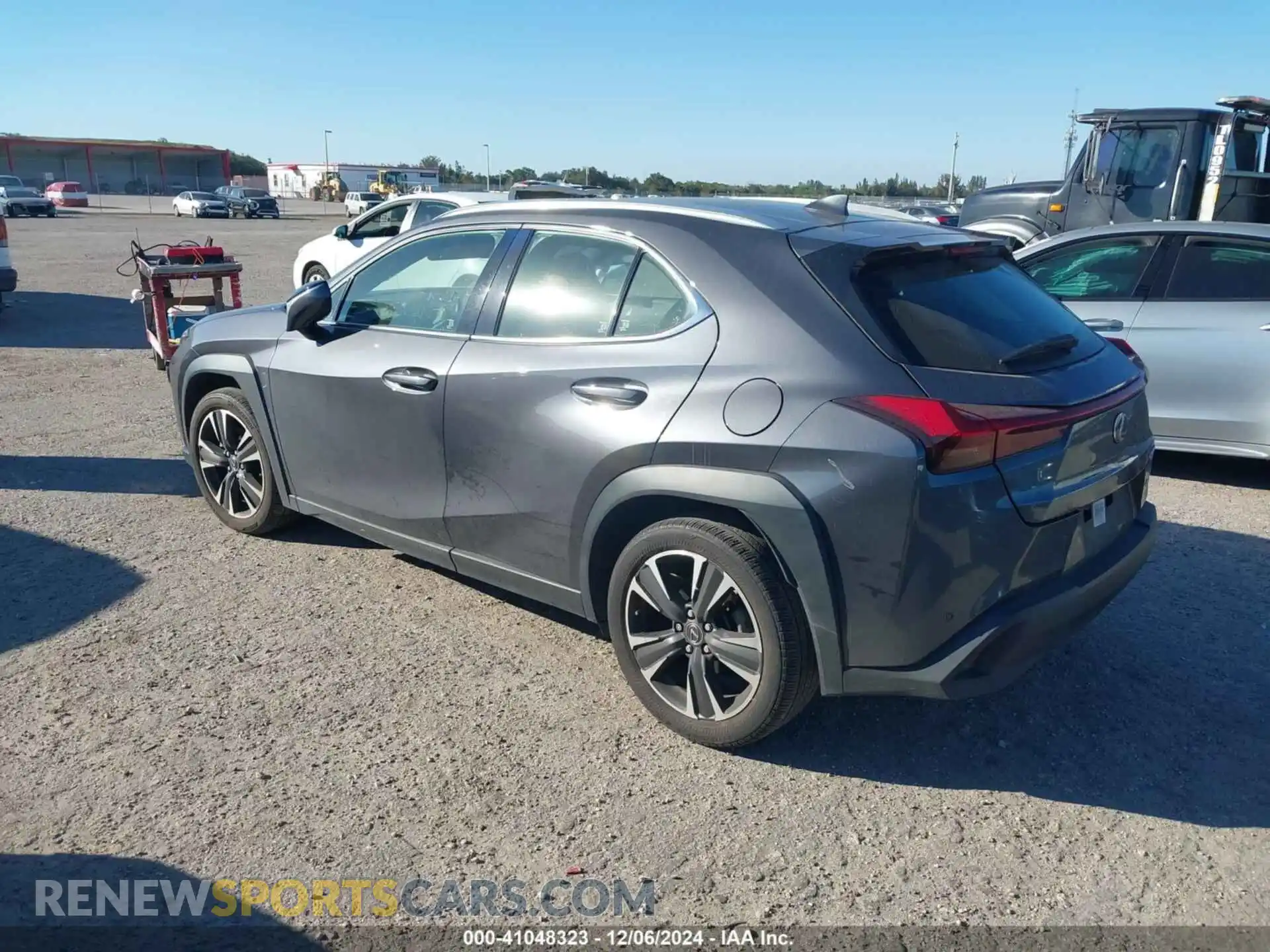 3 Photograph of a damaged car JTHX3JBH0N2049479 LEXUS UX 200 2022