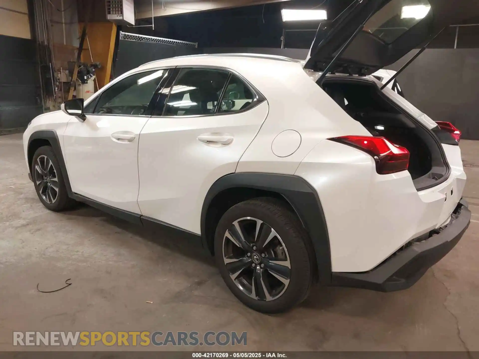 3 Photograph of a damaged car JTHX3JBH0N2052155 LEXUS UX 200 2022