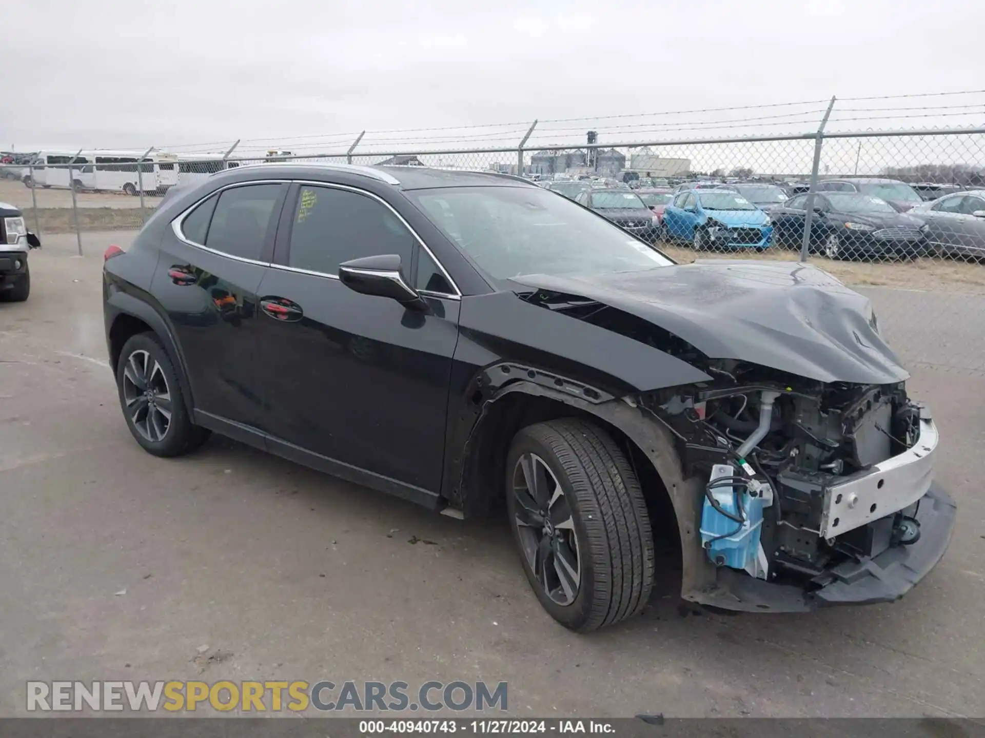 1 Photograph of a damaged car JTHX3JBH3N2056023 LEXUS UX 200 2022