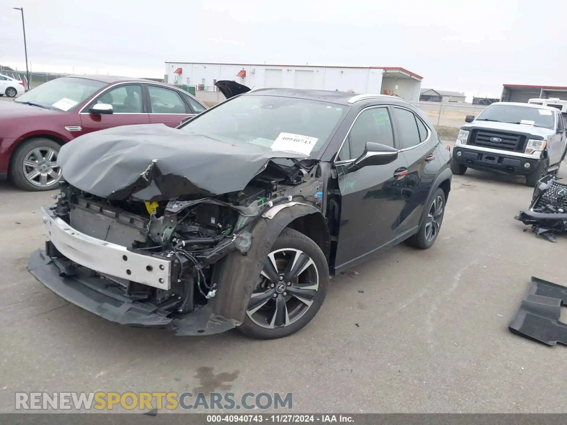 2 Photograph of a damaged car JTHX3JBH3N2056023 LEXUS UX 200 2022