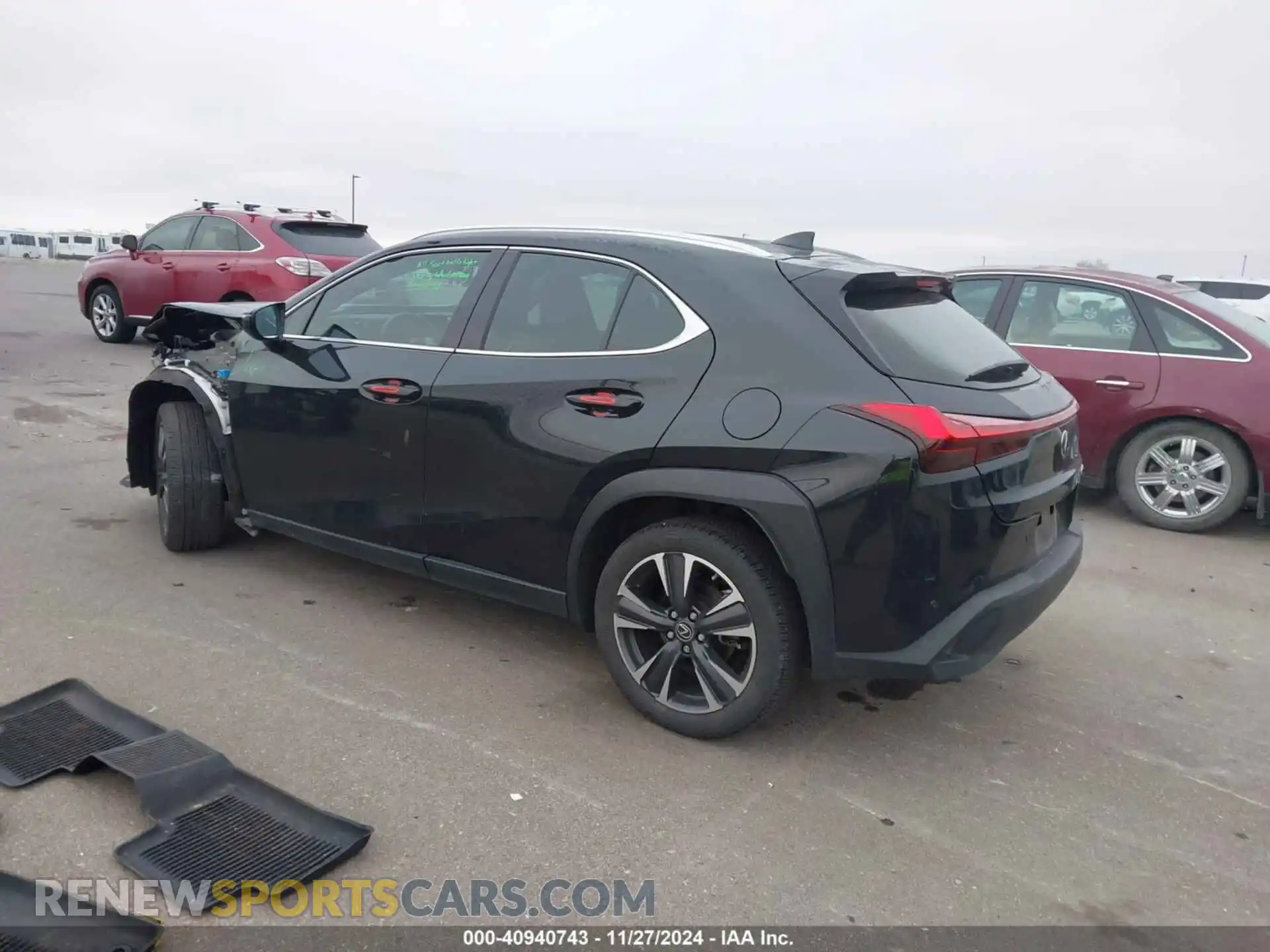3 Photograph of a damaged car JTHX3JBH3N2056023 LEXUS UX 200 2022