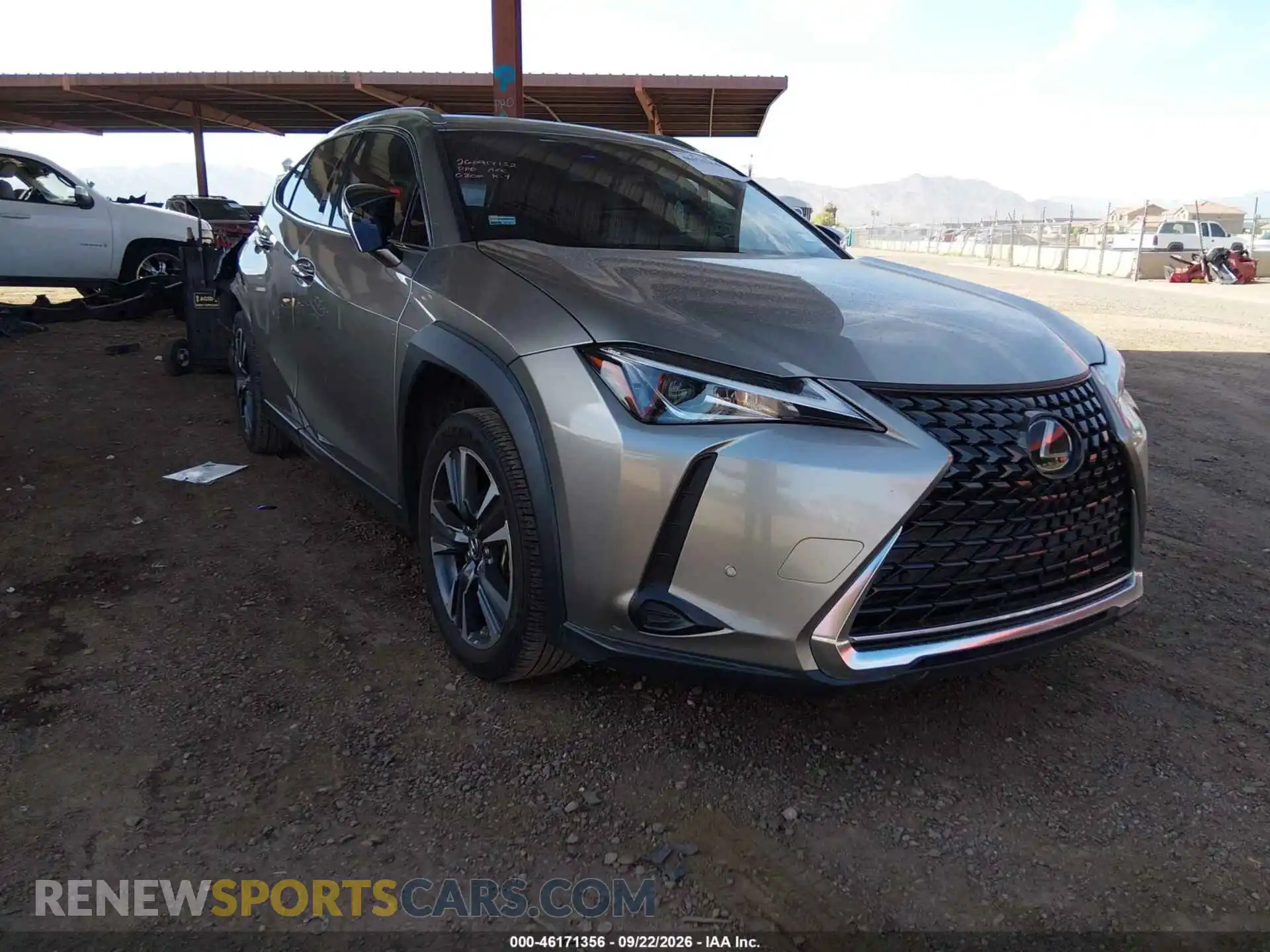 1 fotografías del automóvil dañado JTHX3JBH4N2050800 LEXUS UX 200 2022