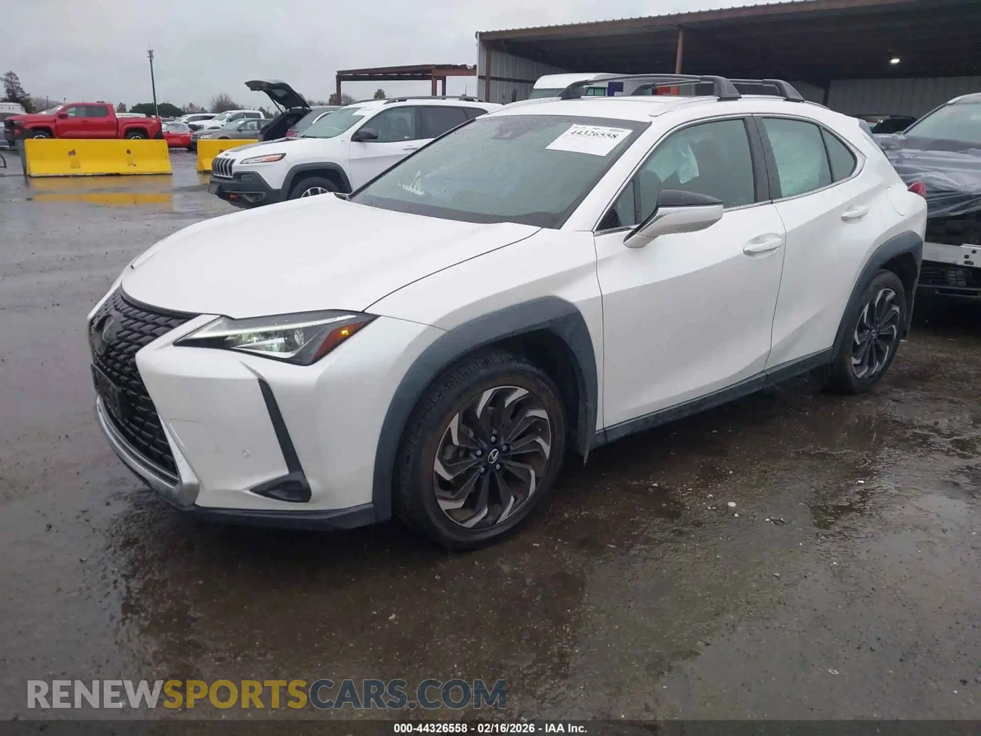 2 Photograph of a damaged car JTHX3JBH6N2056212 LEXUS UX 200 2022