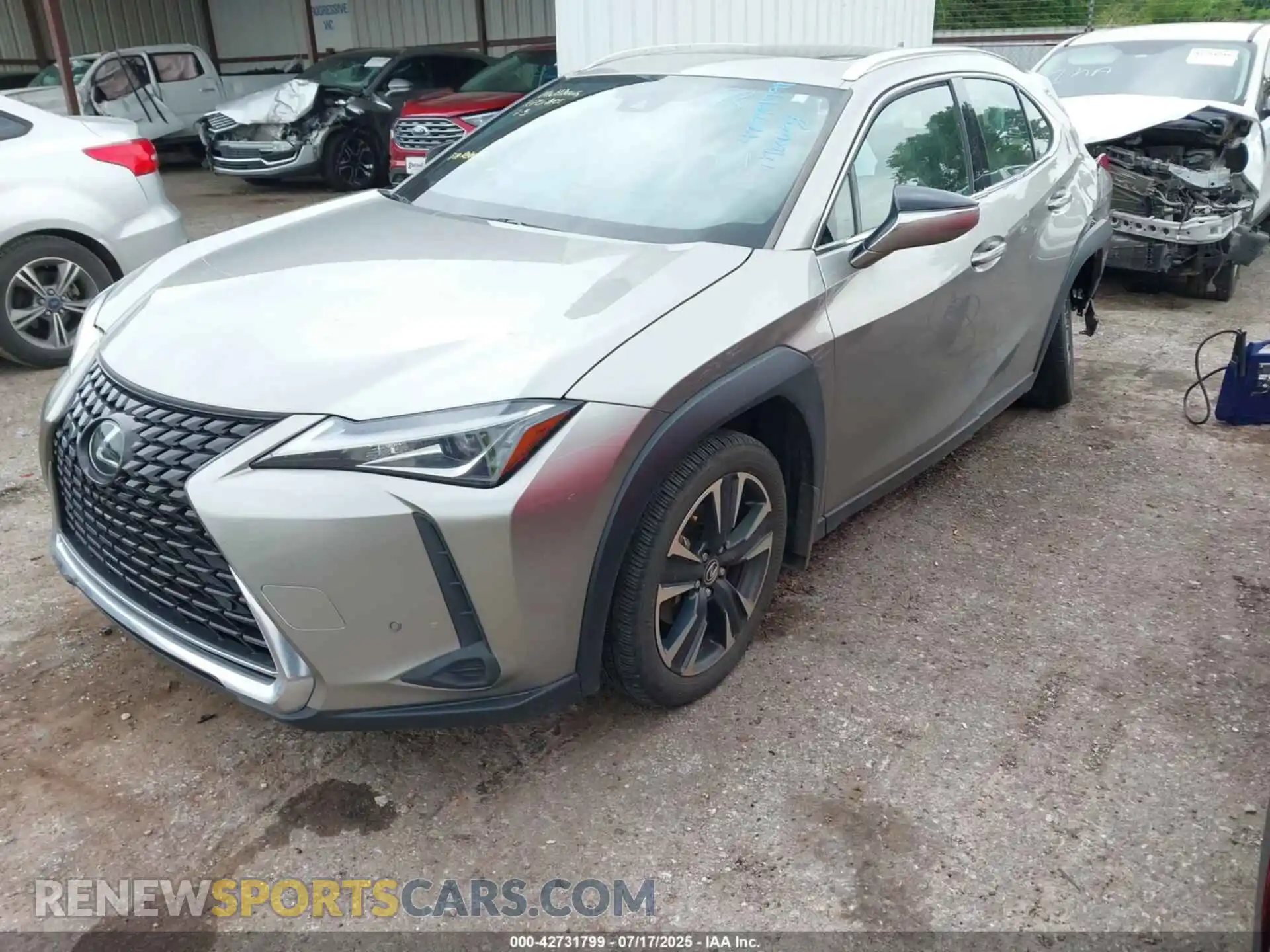 2 Photograph of a damaged car JTHX3JBH7N2051035 LEXUS UX 200 2022