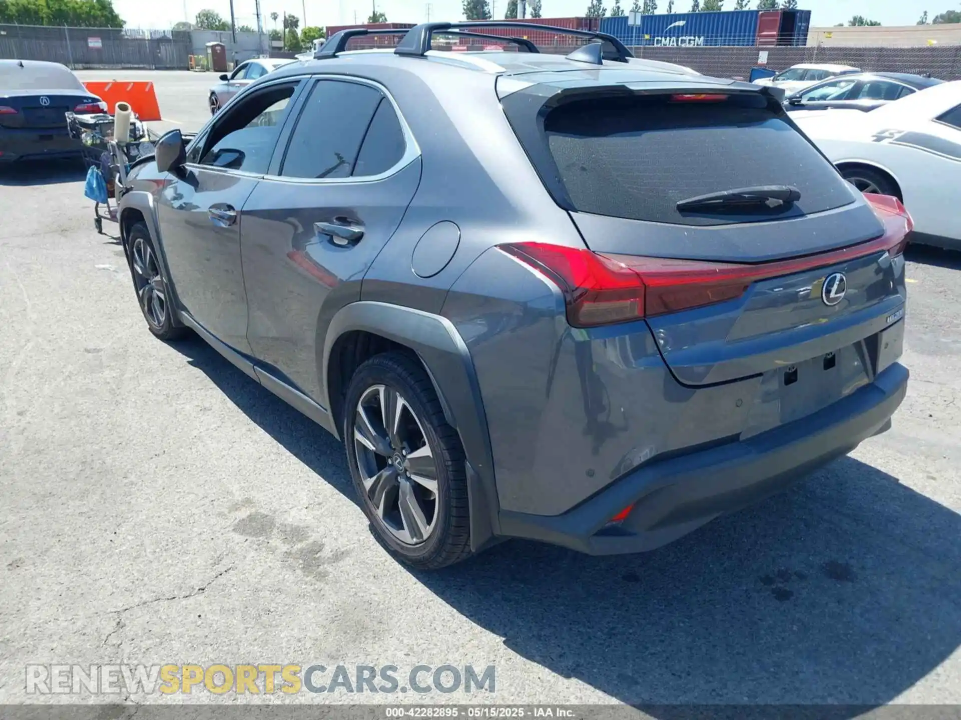 3 Photograph of a damaged car JTHX3JBH7N2055392 LEXUS UX 200 2022