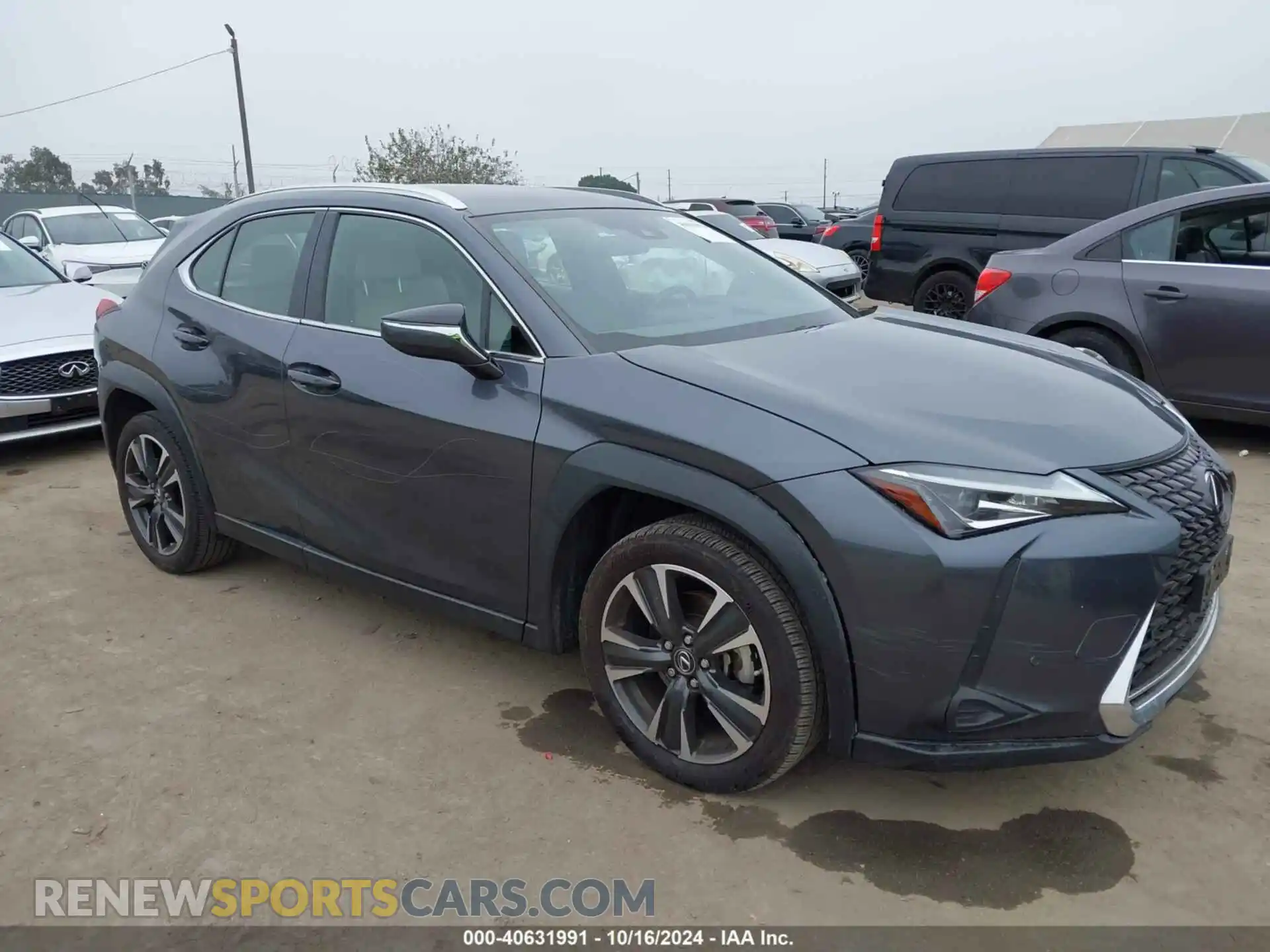 1 Photograph of a damaged car JTHX3JBHXN2050364 LEXUS UX 200 2022