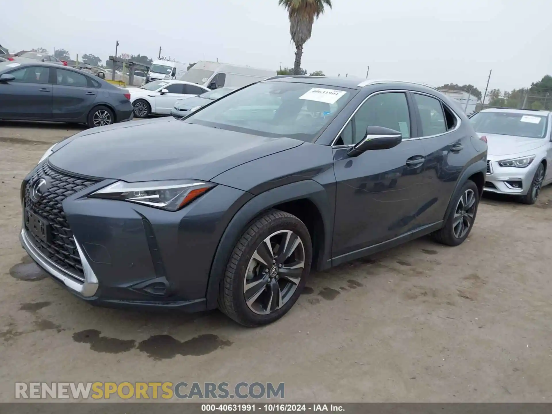 2 Photograph of a damaged car JTHX3JBHXN2050364 LEXUS UX 200 2022