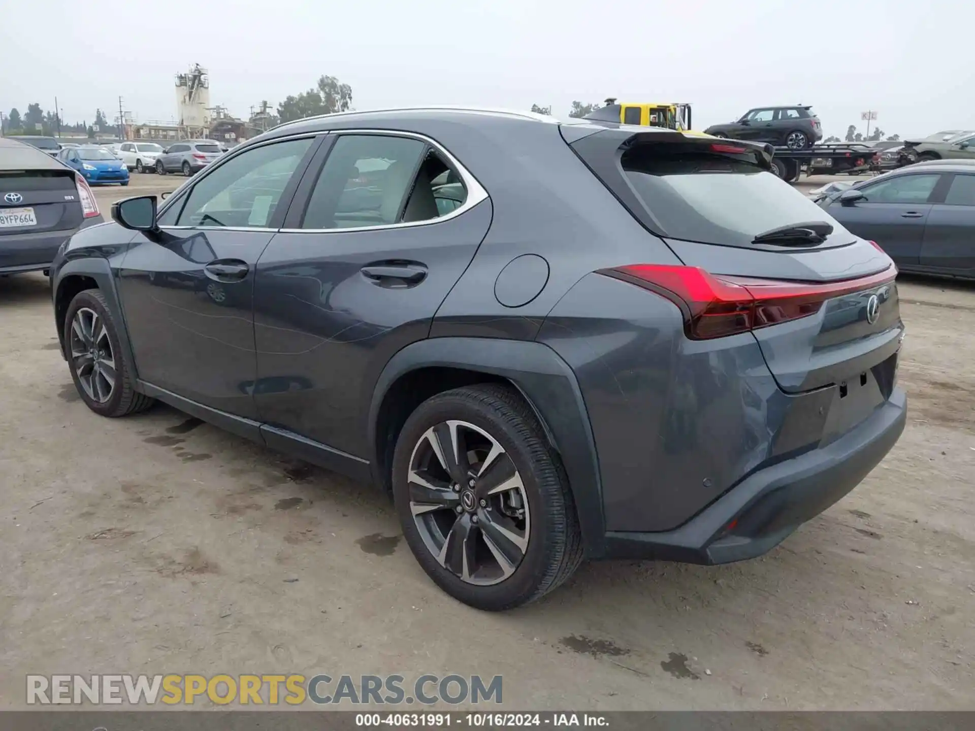 3 Photograph of a damaged car JTHX3JBHXN2050364 LEXUS UX 200 2022