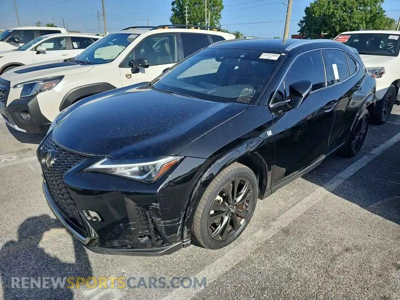 2 Photograph of a damaged car JTHE3JBHXN2048556 LEXUS UX 200 BAS 2022