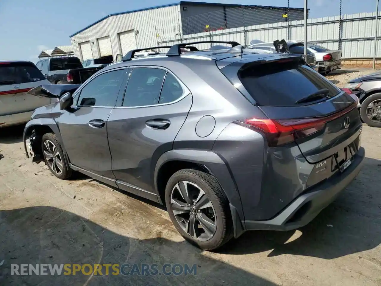 2 Photograph of a damaged car JTHP3JBH3N2047063 LEXUS UX 200 BAS 2022