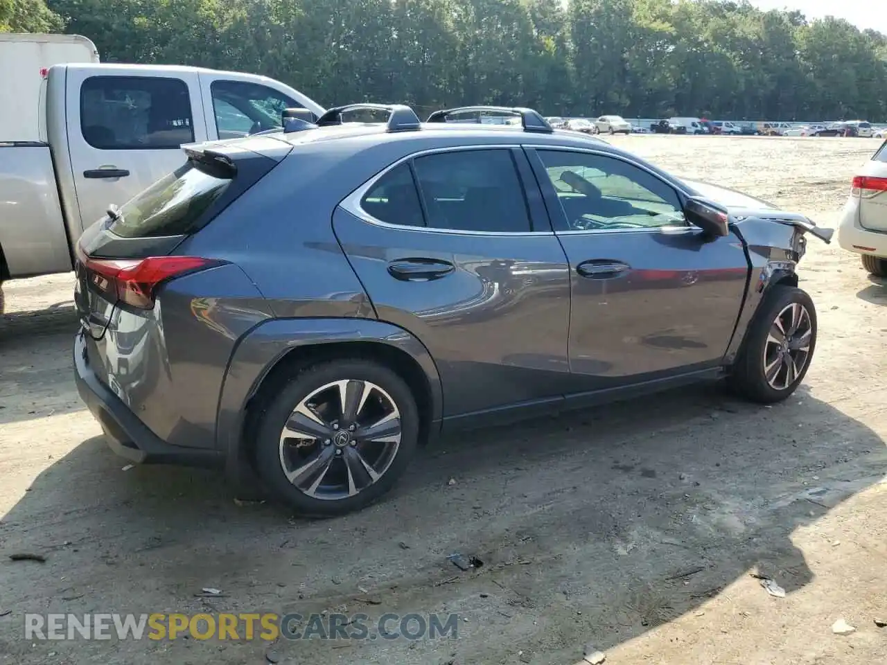 3 Photograph of a damaged car JTHP3JBH3N2047063 LEXUS UX 200 BAS 2022