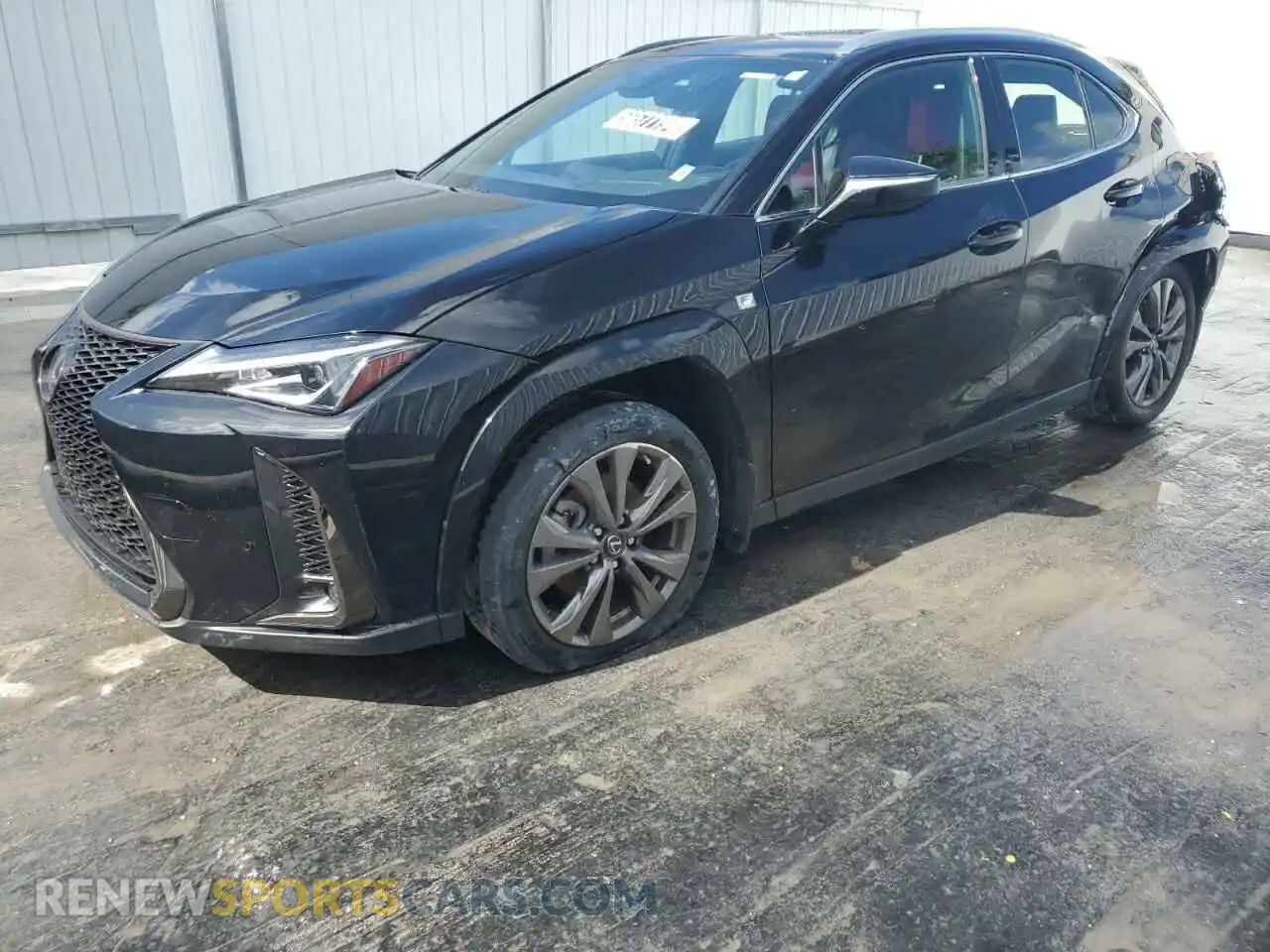 1 Photograph of a damaged car JTHR3JBH6N2055134 LEXUS UX 200 BAS 2022