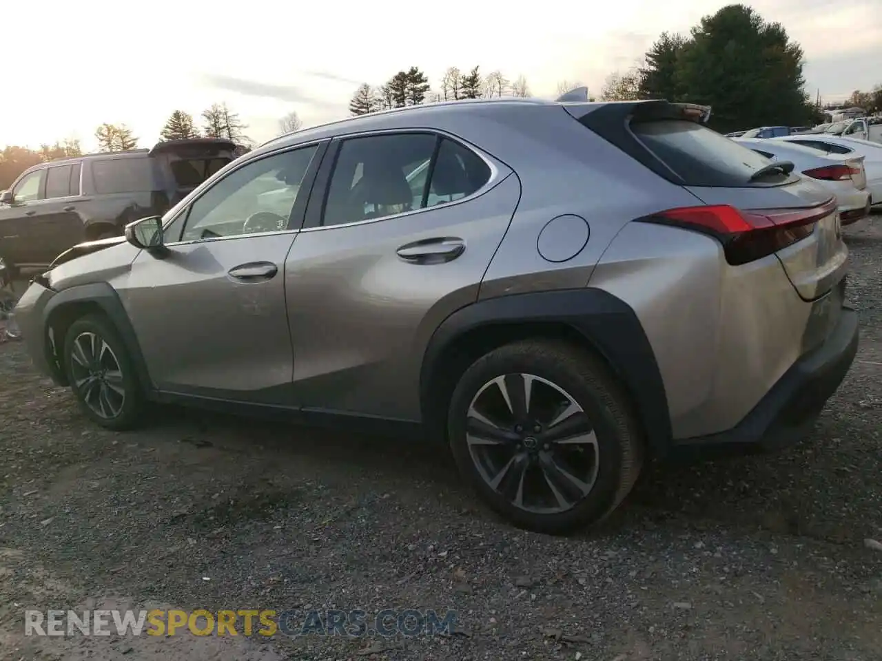 2 Photograph of a damaged car JTHX3JBHXN2048498 LEXUS UX 200 BAS 2022