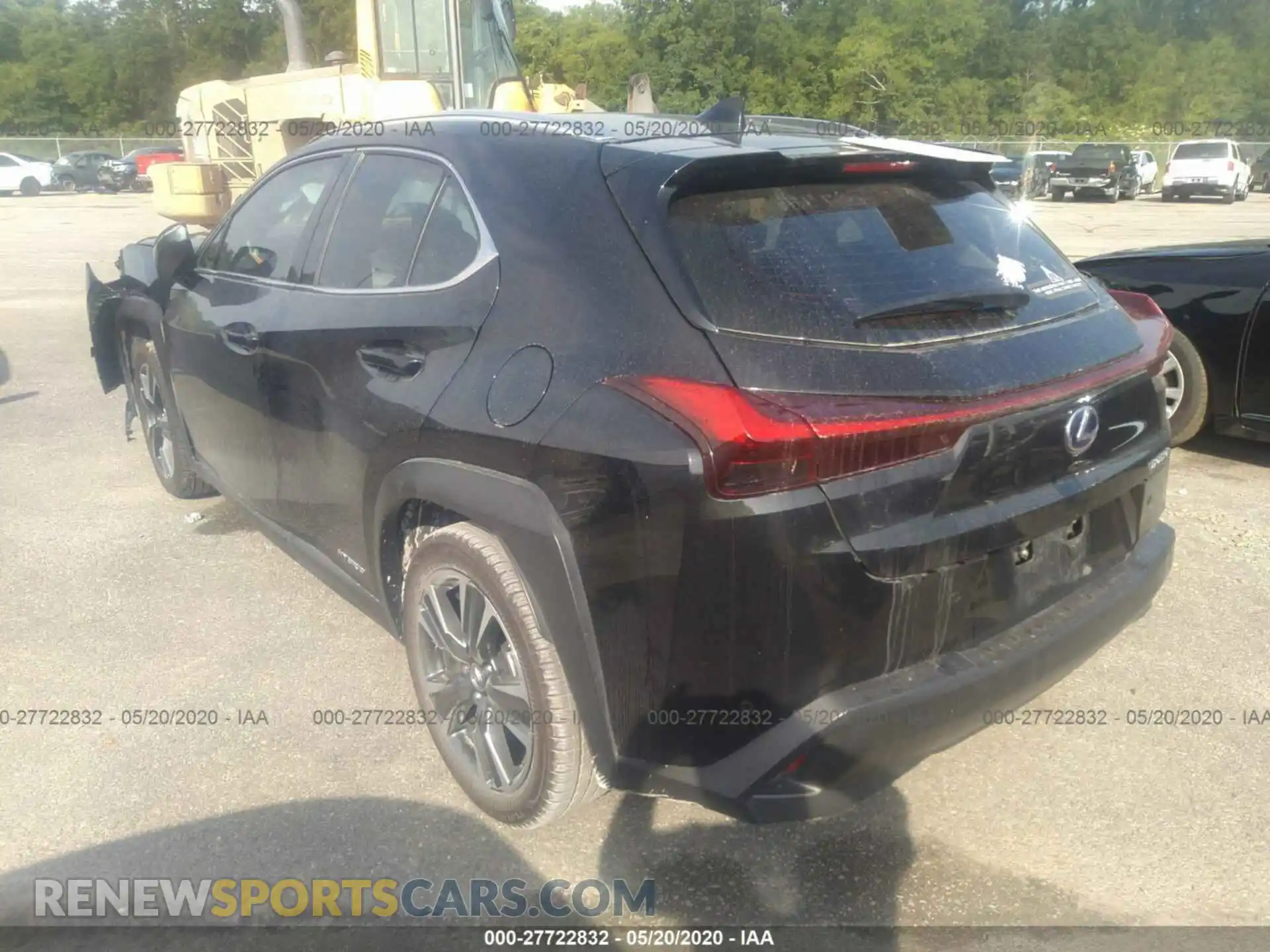 3 Photograph of a damaged car JTHU9JBH0K2015605 LEXUS UX 2019