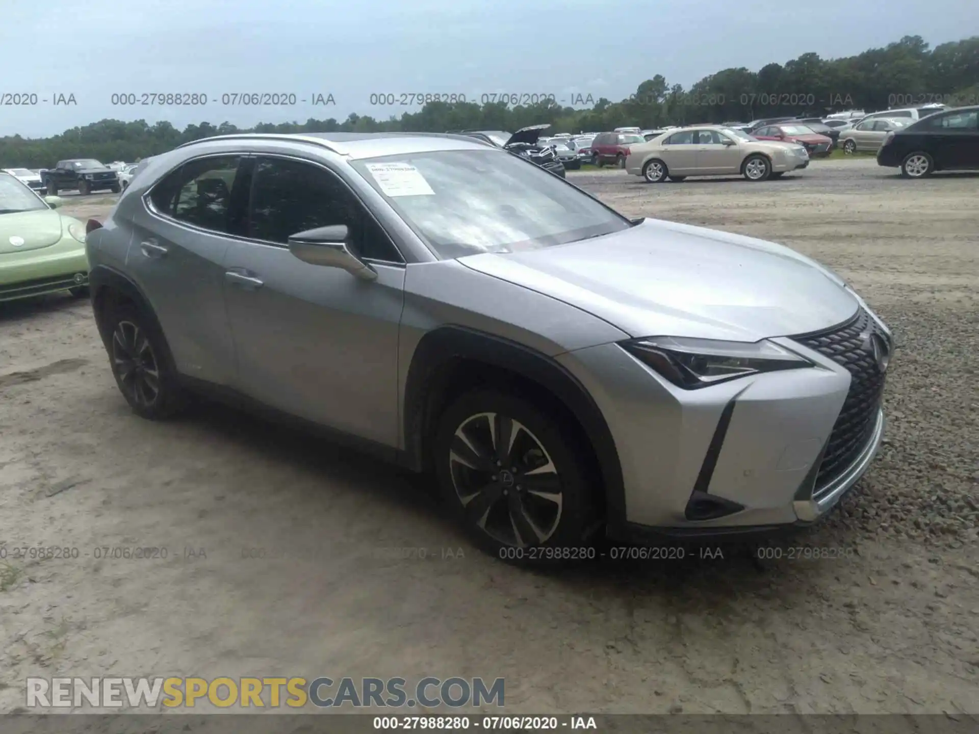 1 Photograph of a damaged car JTHU9JBH1K2012471 LEXUS UX 2019