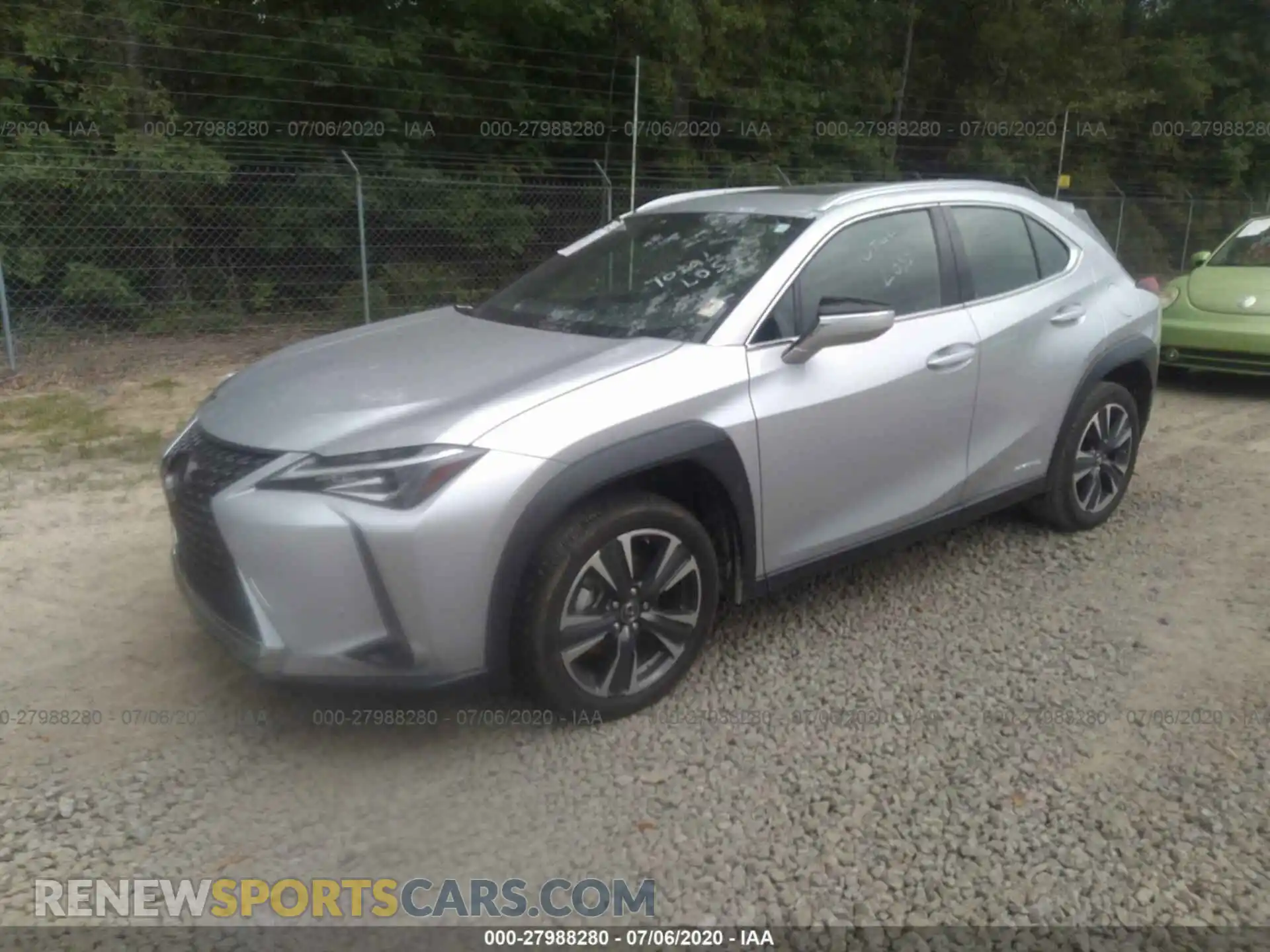 2 Photograph of a damaged car JTHU9JBH1K2012471 LEXUS UX 2019